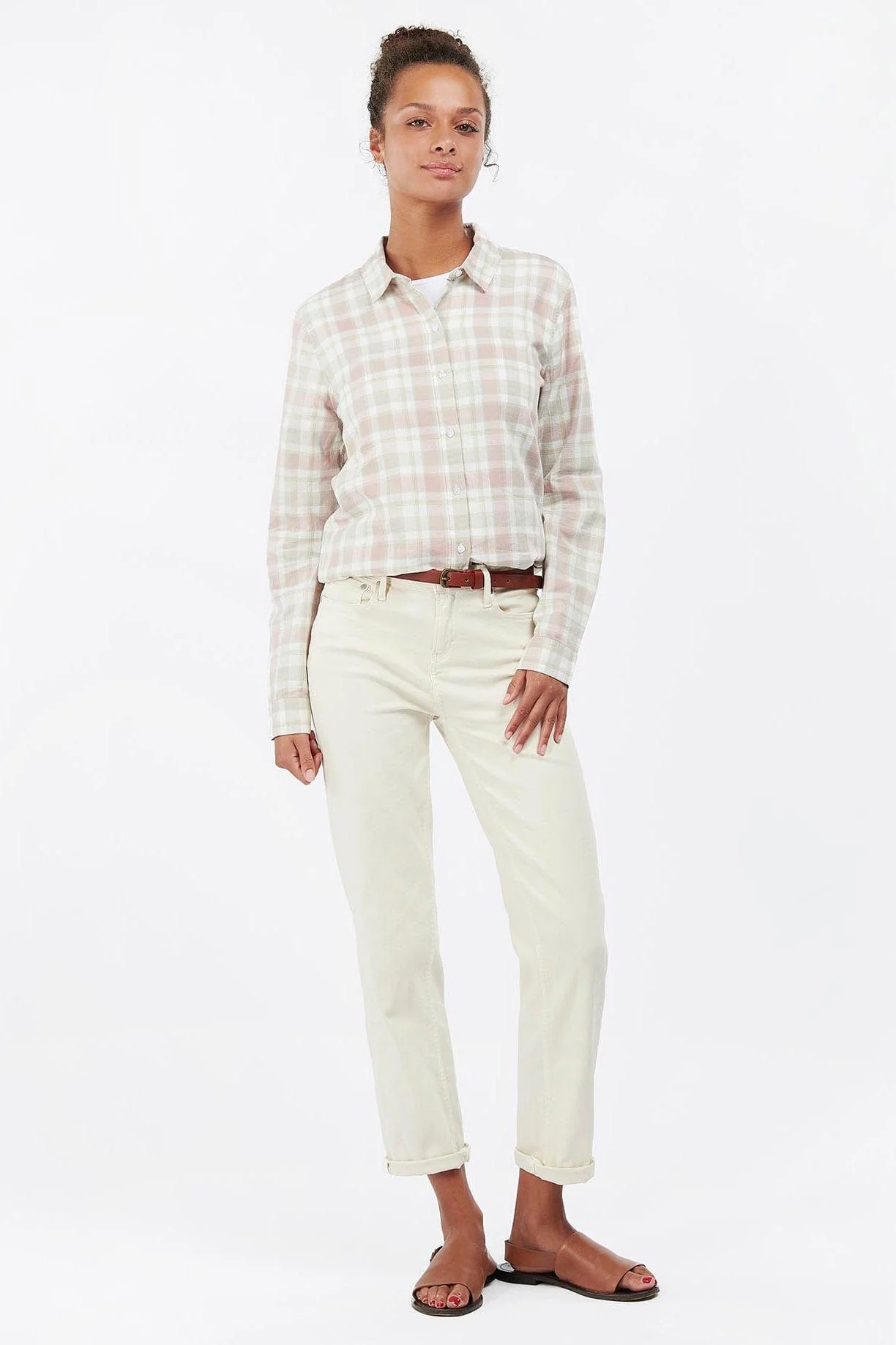 Newbury Shirt - Pastel Pink Check - Image 3