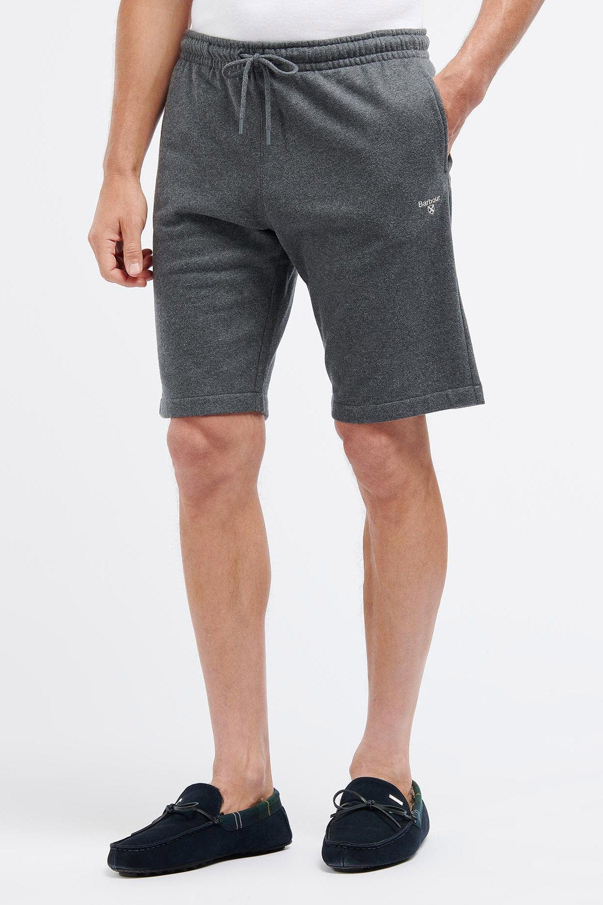Nico Lounge Shorts - Charcoal Marl - Image 2