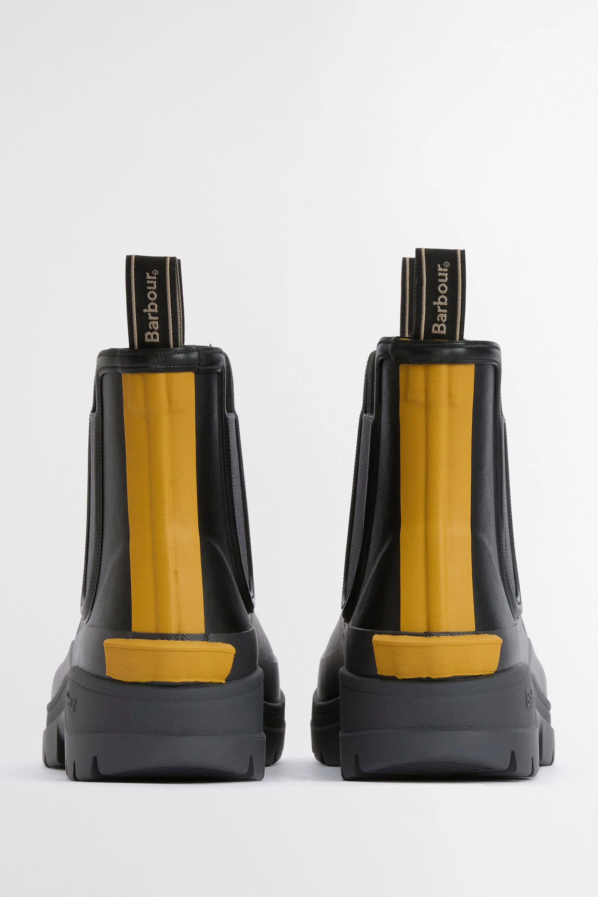 Nimbus Chelsea Wellington Boots - Black/Ochre - Image 3