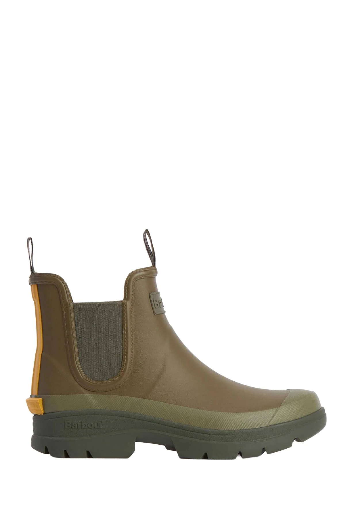 Nimbus Chelsea Wellington Boots - Olive/Ochre