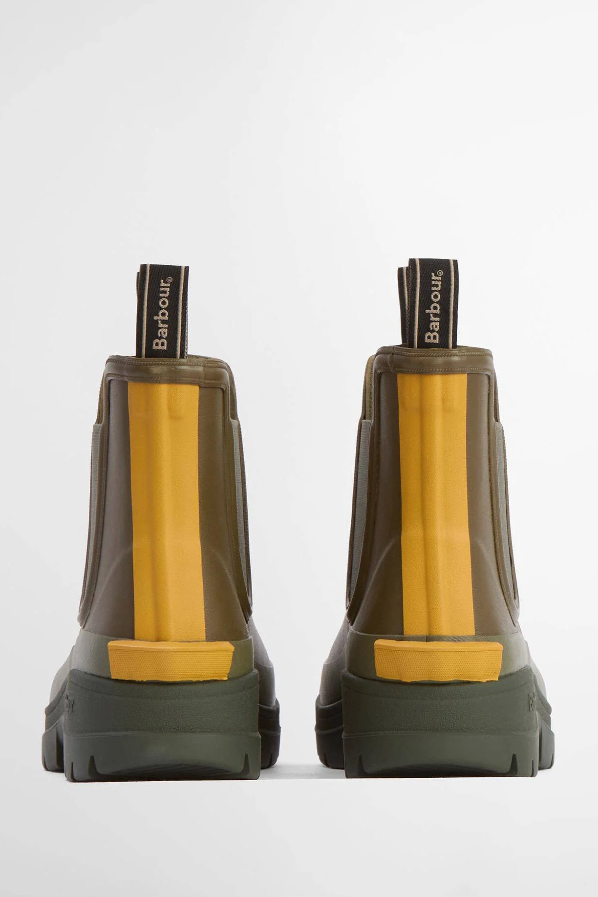 Nimbus Chelsea Wellington Boots - Olive/Ochre - Image 4
