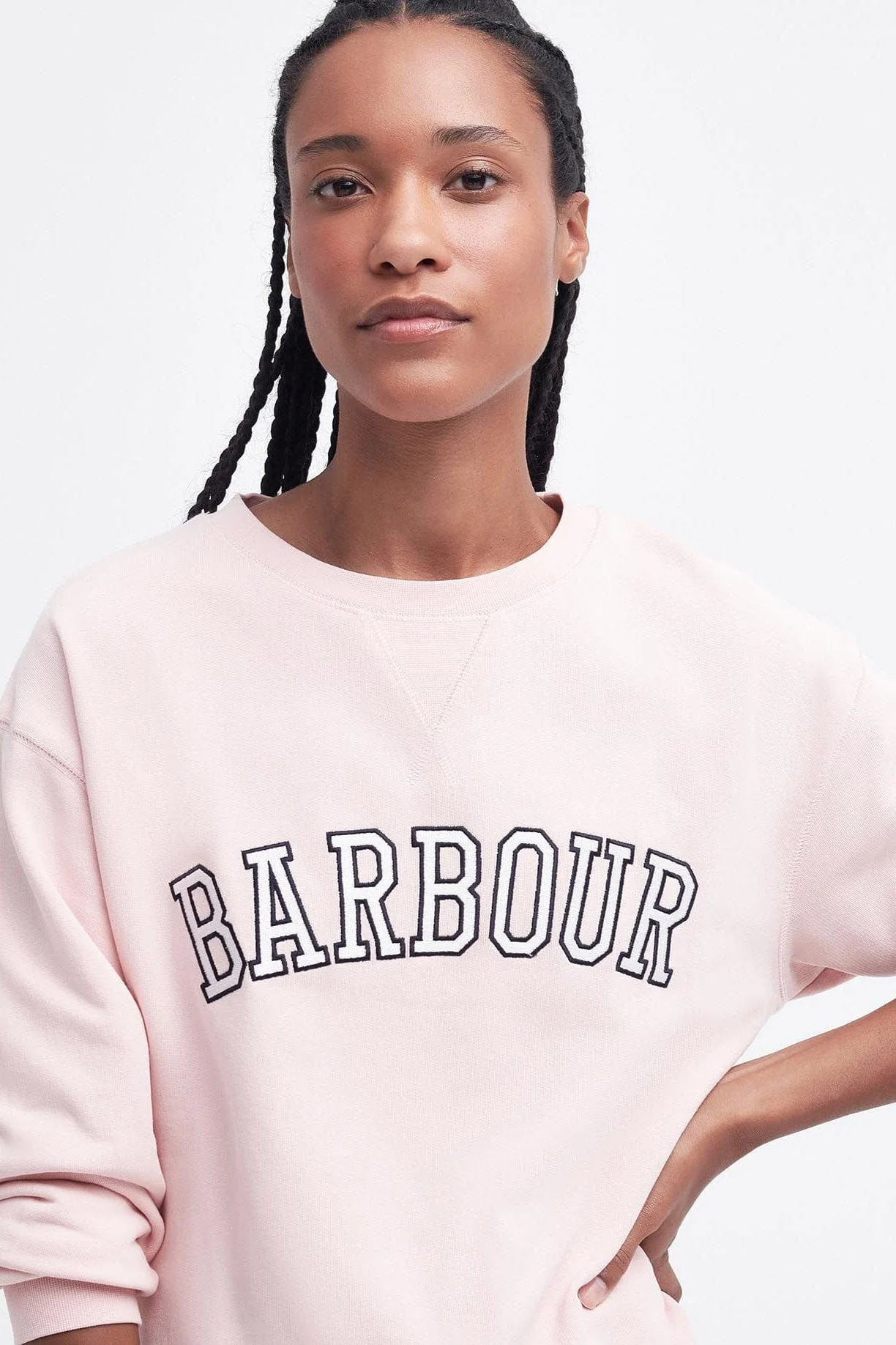 Northumberland Sweatshirt - Shell Pink - Image 3