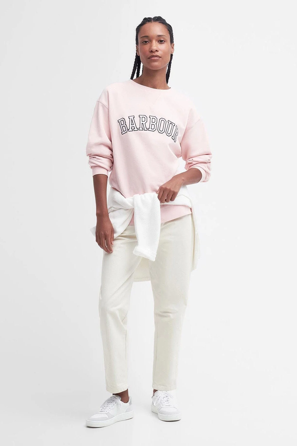 Northumberland Sweatshirt - Shell Pink - Image 6