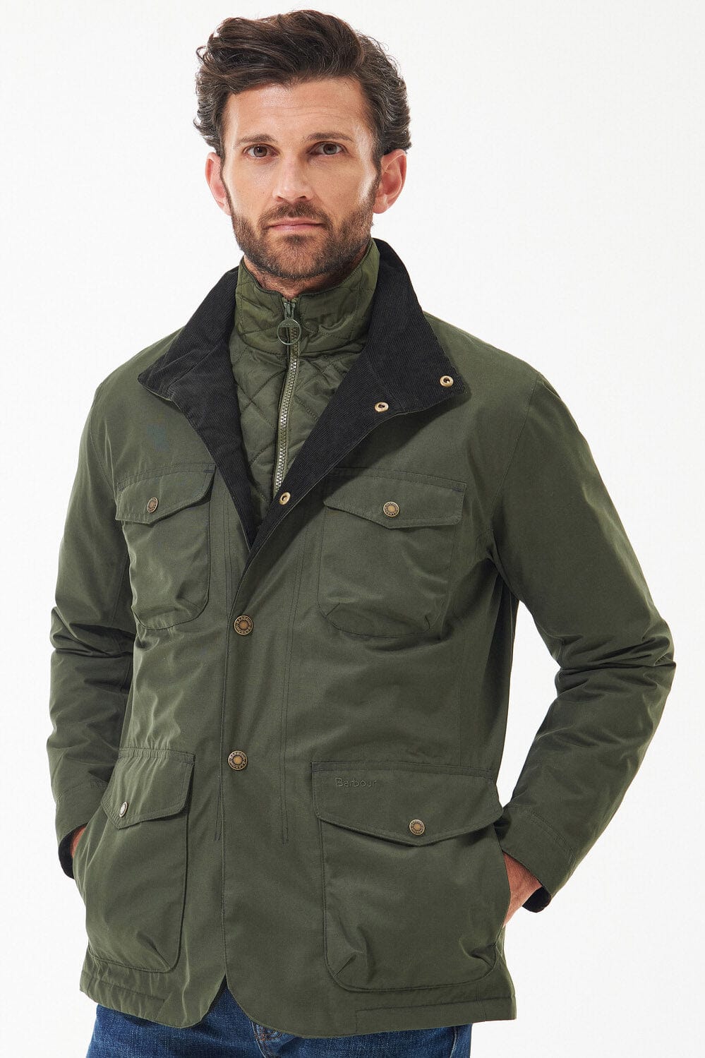 Ogston Waterproof Jacket - Olive - Image 2