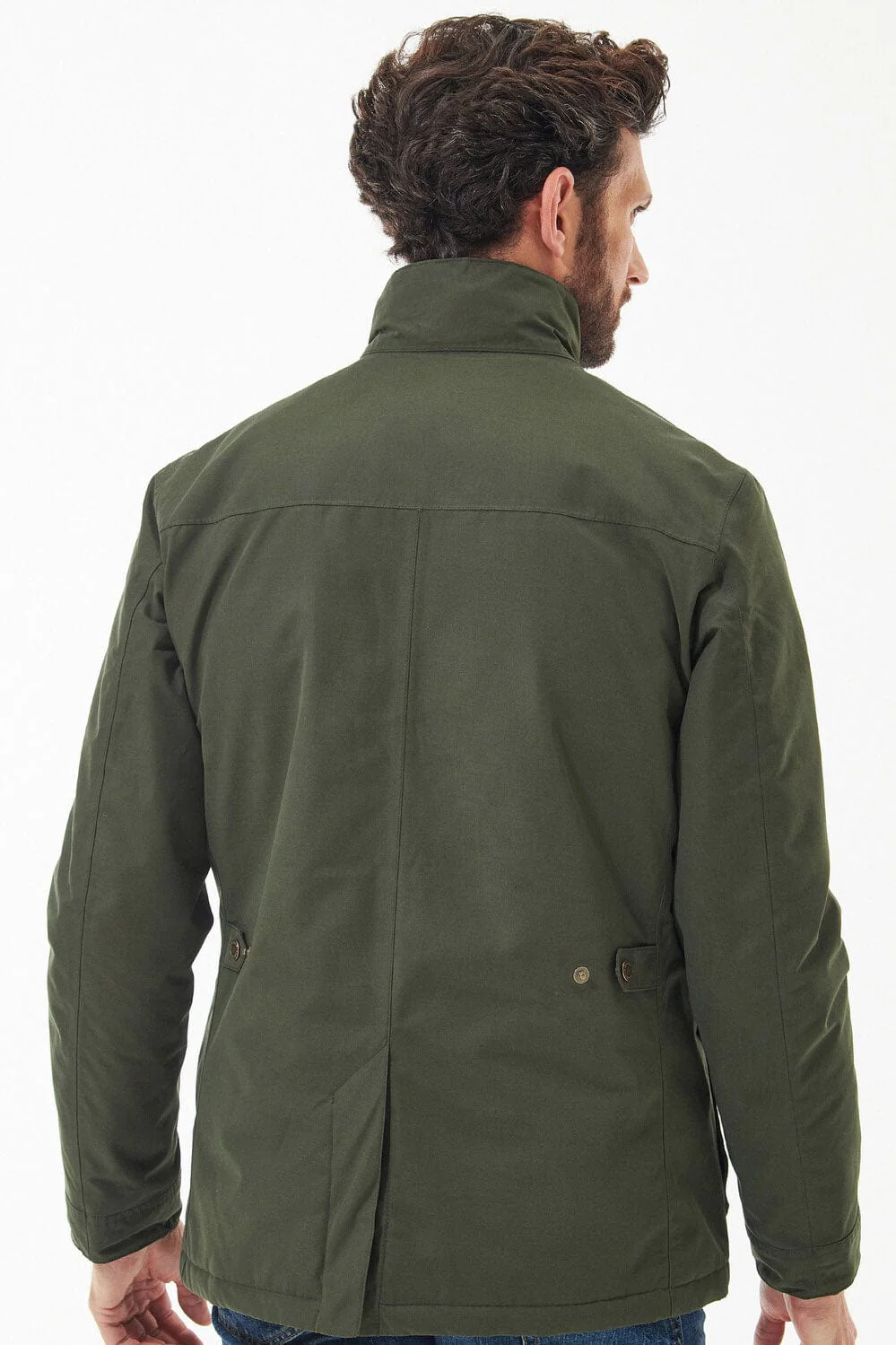 Ogston Waterproof Jacket - Olive - Image 3
