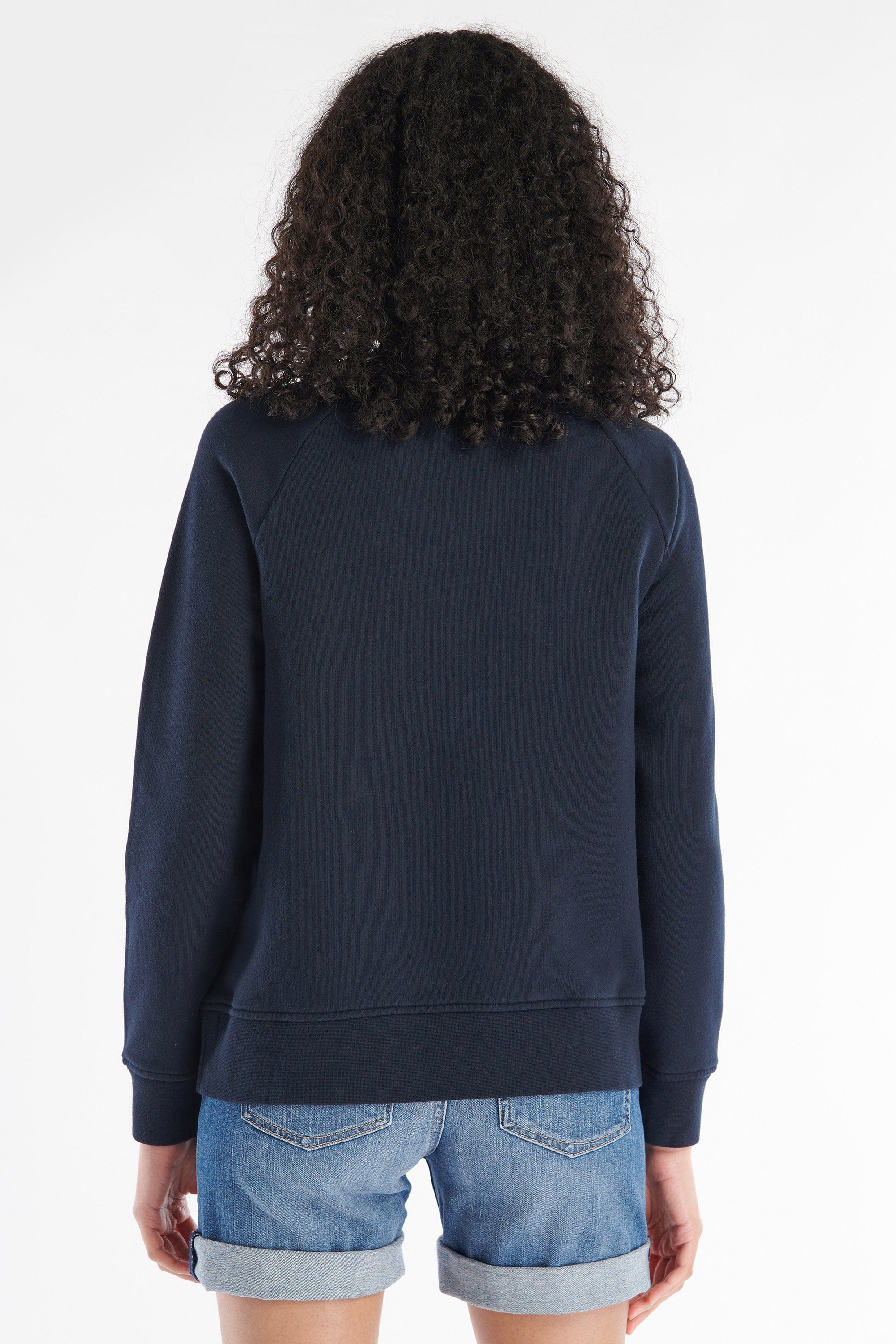 Otterburn Sweatshirt - Navy/Begonia - Image 5