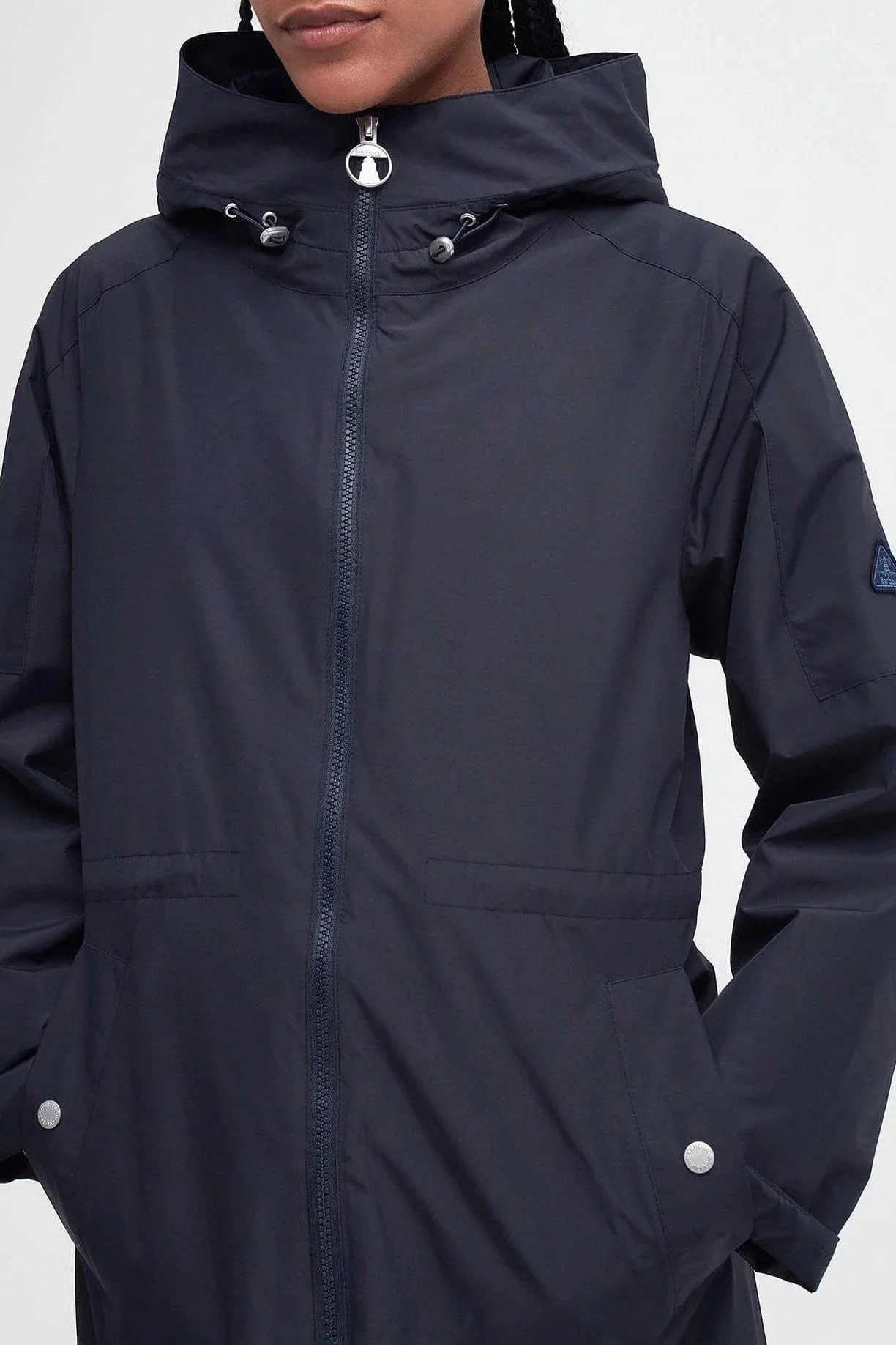 Penarth Showerproof Jacket - Dark Navy - Image 3