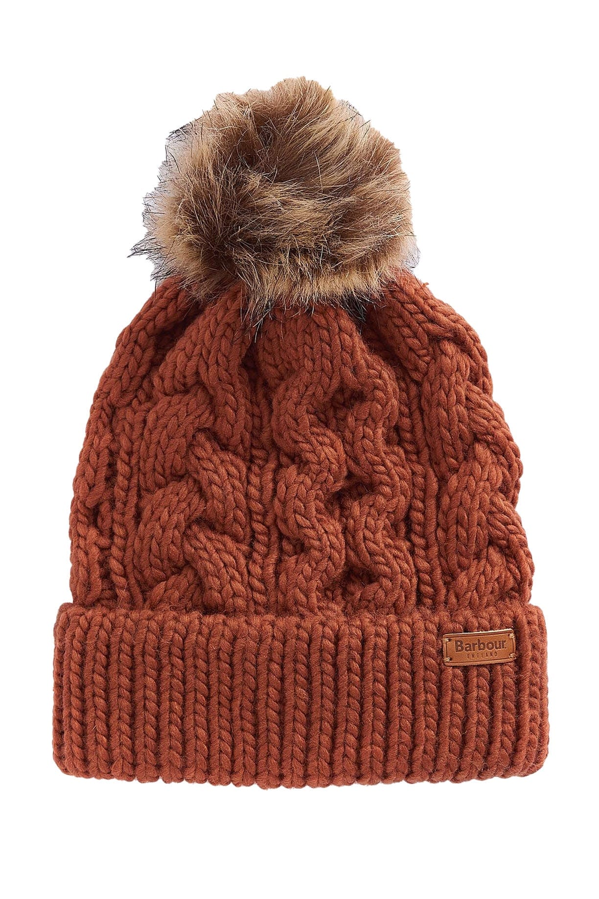 Penshaw Cable Beanie - Warm Ginger