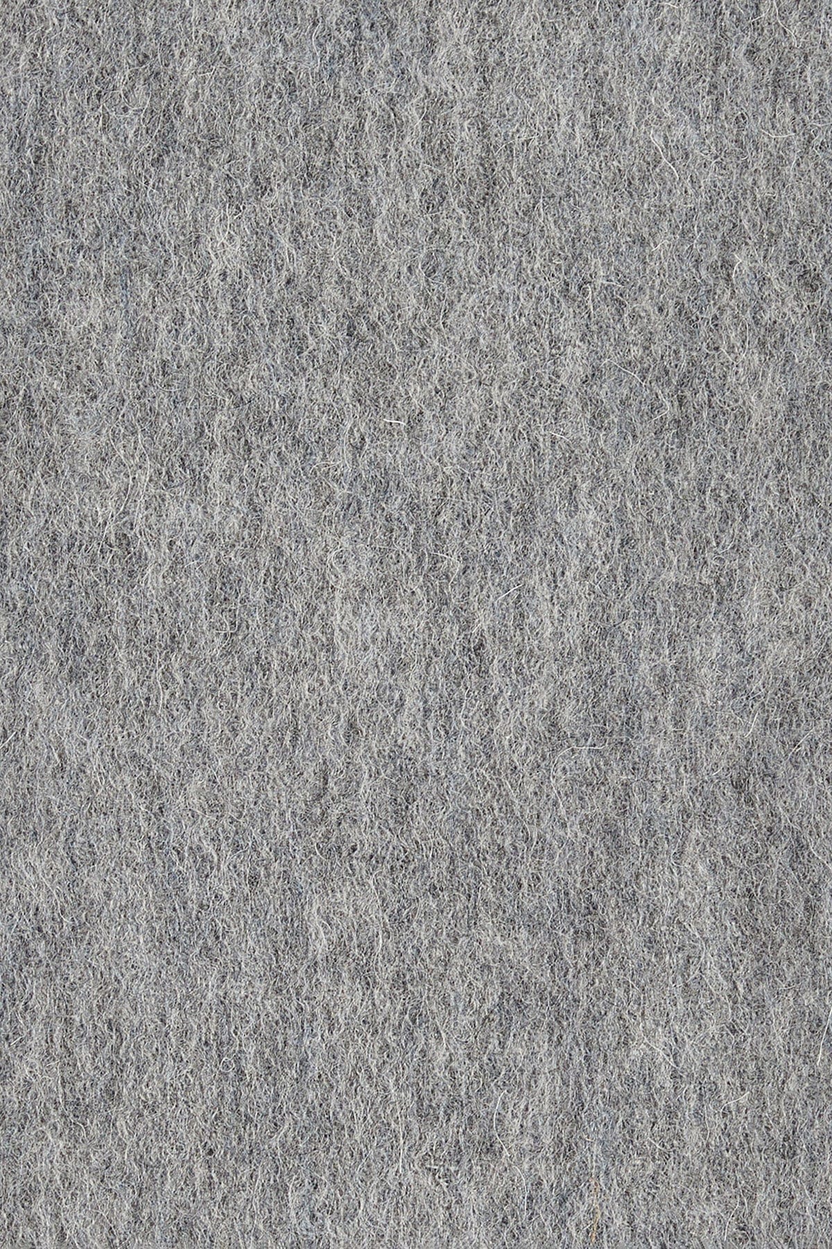 Plain Lambswool Scarf - Light Grey Marl - Image 5