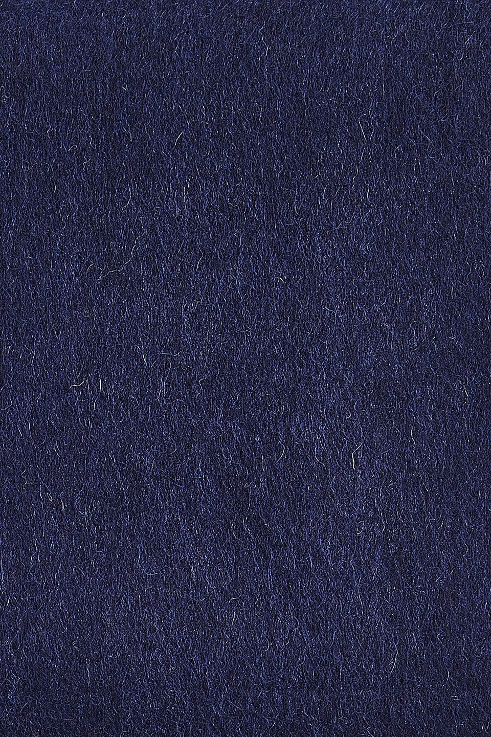 Plain Lambswool Scarf - Navy - Image 5