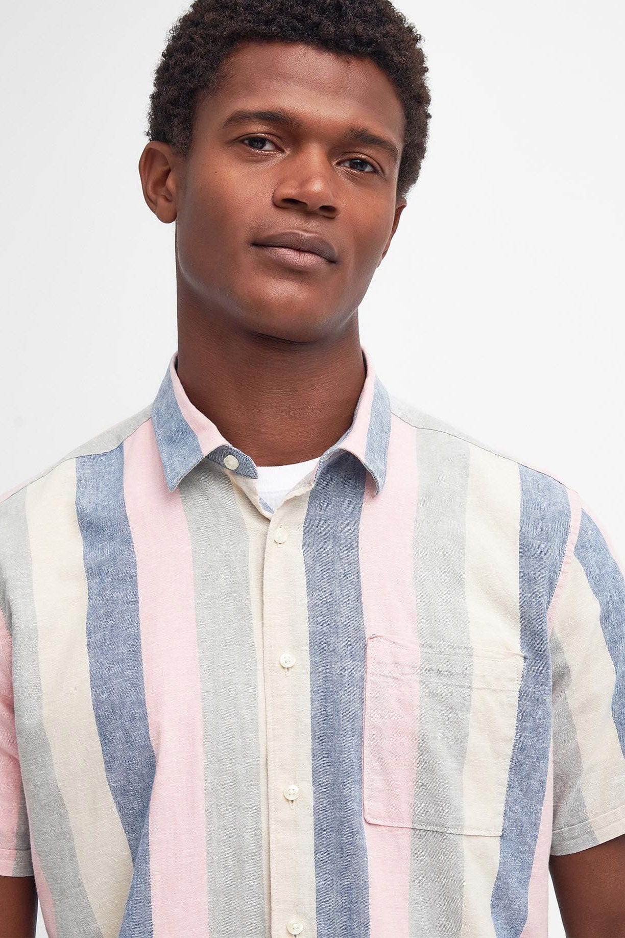 Portwell Regular Fit Short Sleeve Shirt - Olive - Image 2