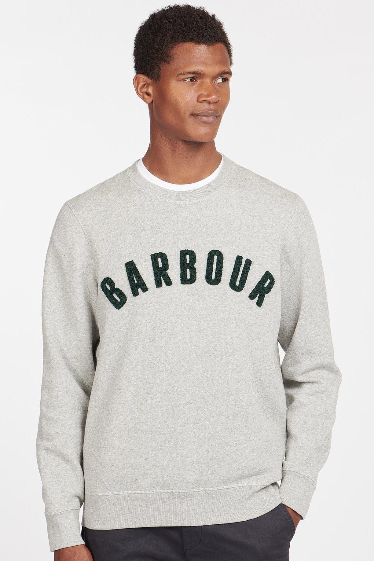 Prep Logo Sweatshirt - Grey Marl - Image 3