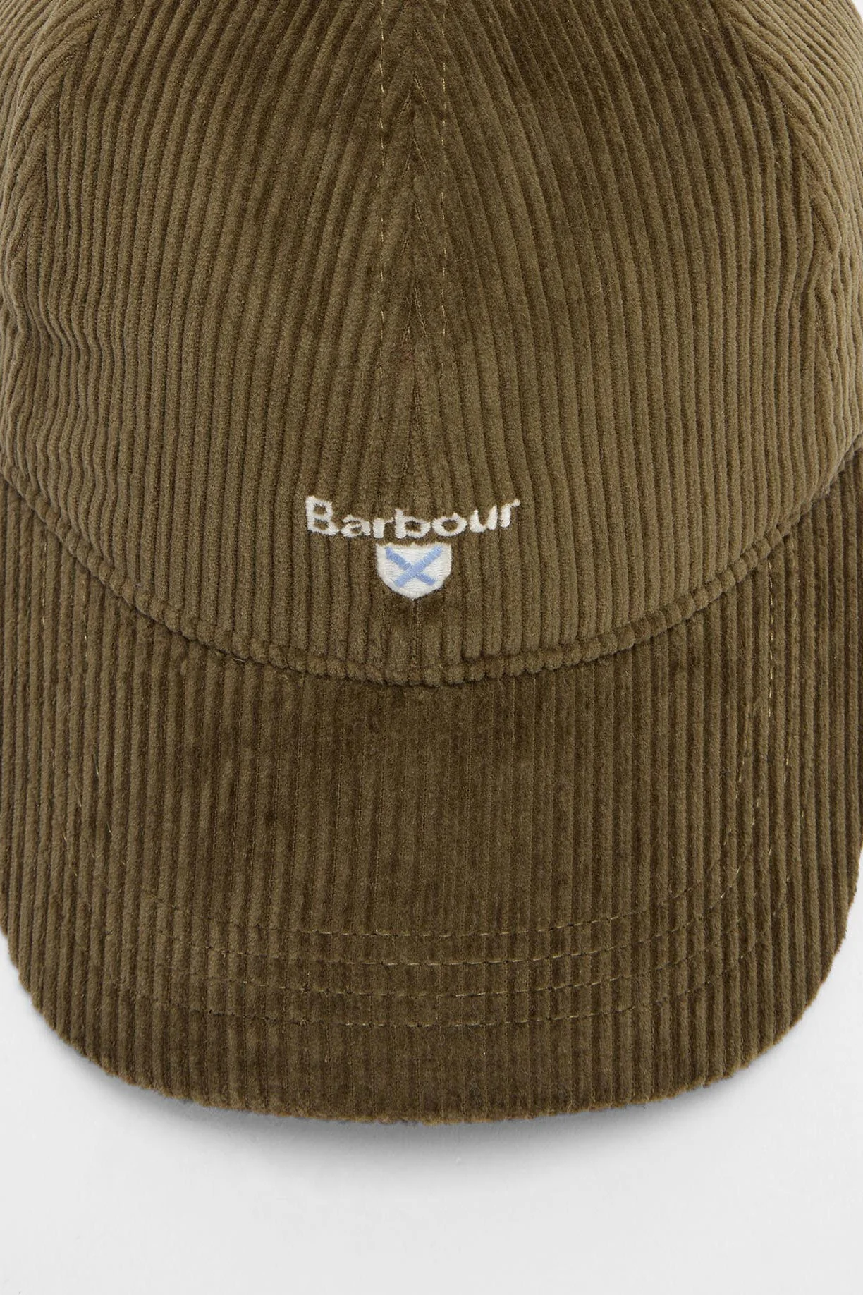 Preston Cord Cap - Olive - Image 5