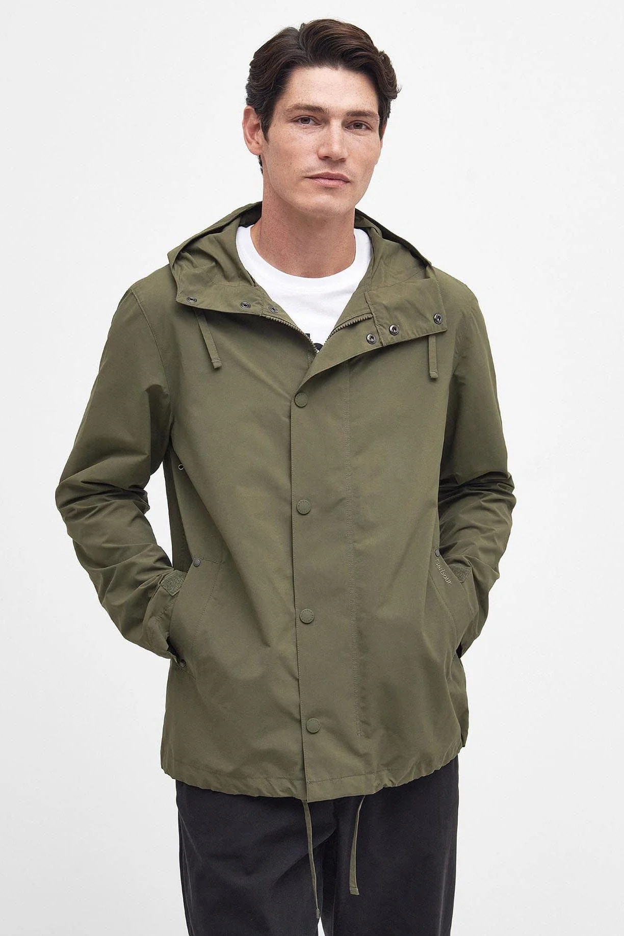 Quay Showerproof Jacket - Pale Sage - Image 2
