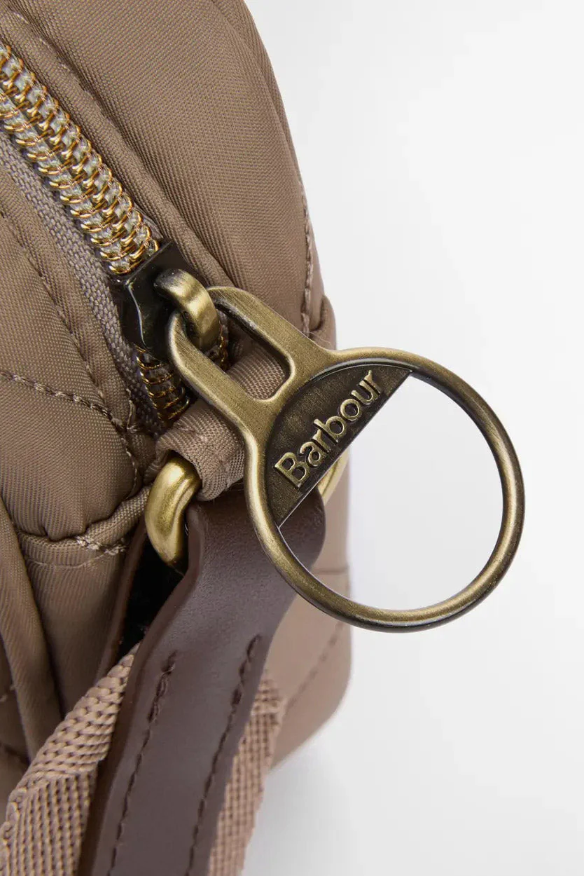 Quilted Crossbody Bag - Sand - Image 5
