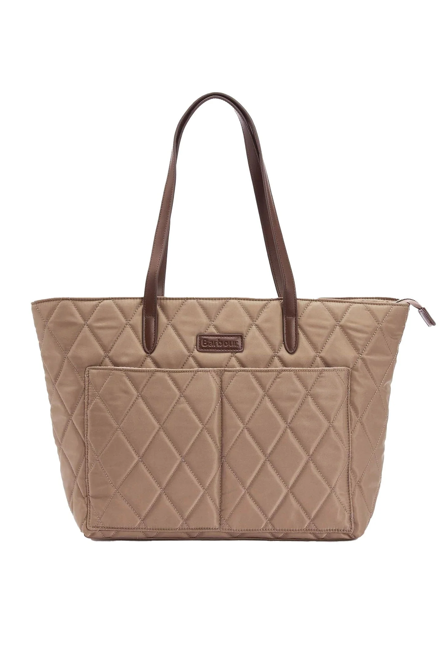 Quilted Tote Bag - Sand Dune