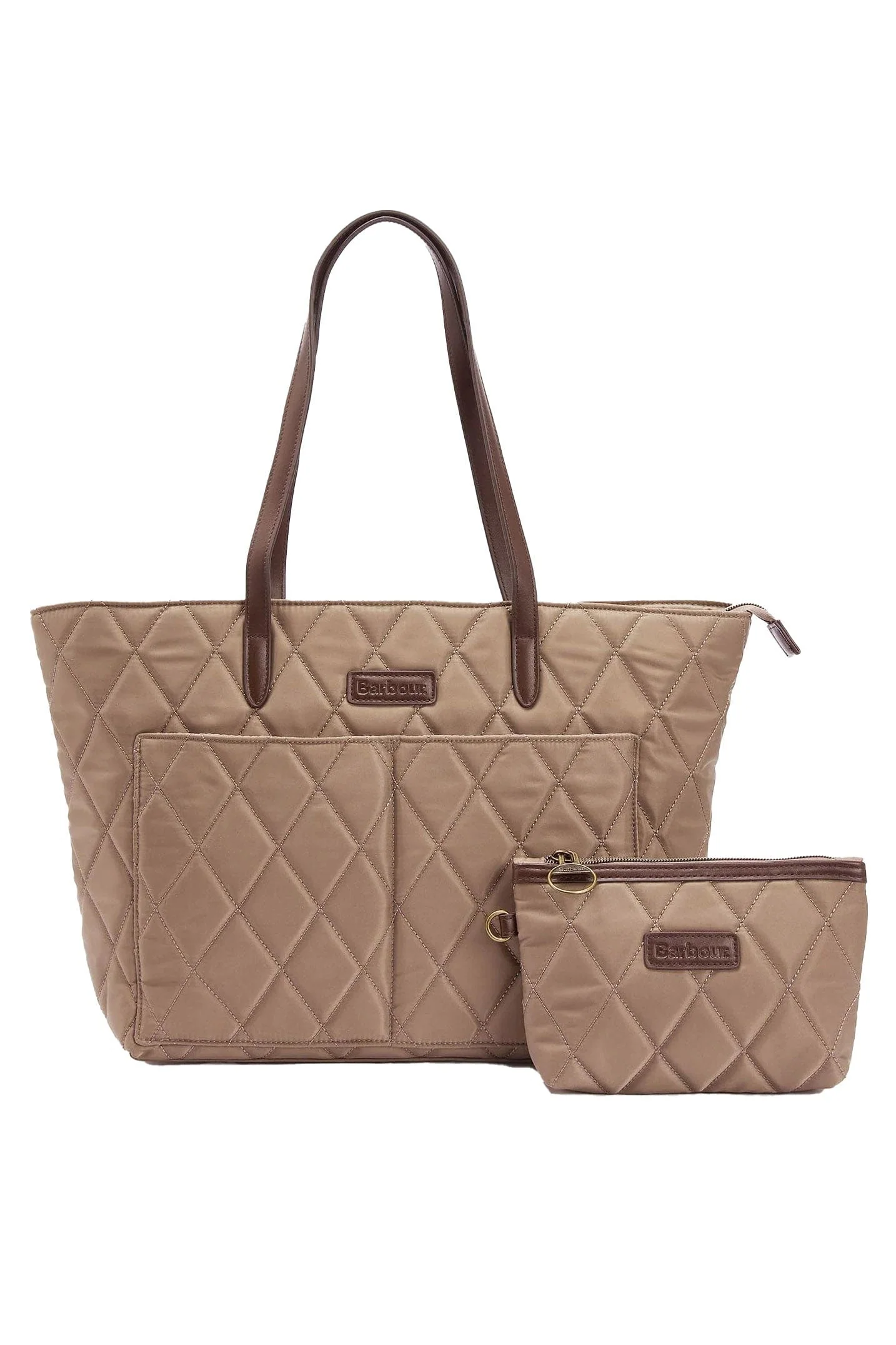 Quilted Tote Bag - Sand Dune - Image 4