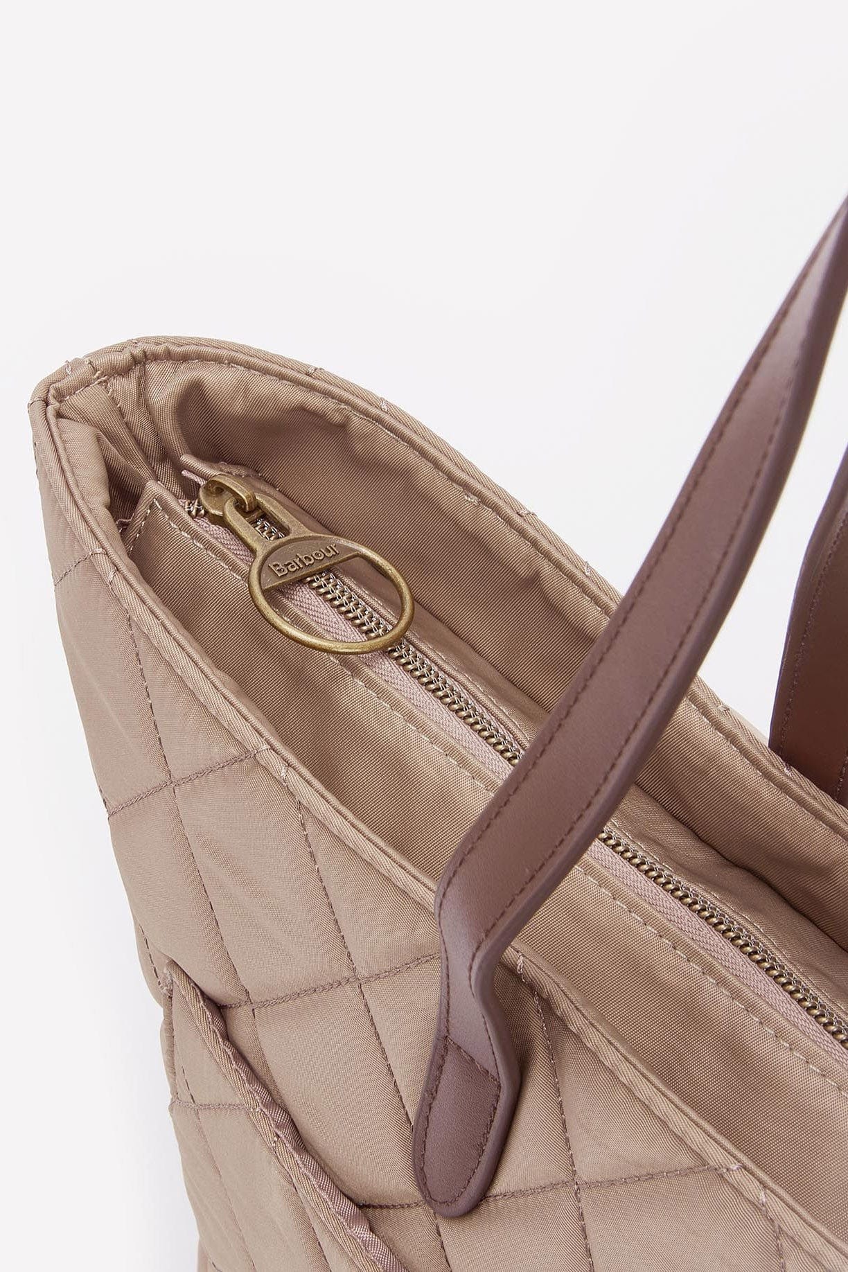 Quilted Tote Bag - Sand Dune - Image 6
