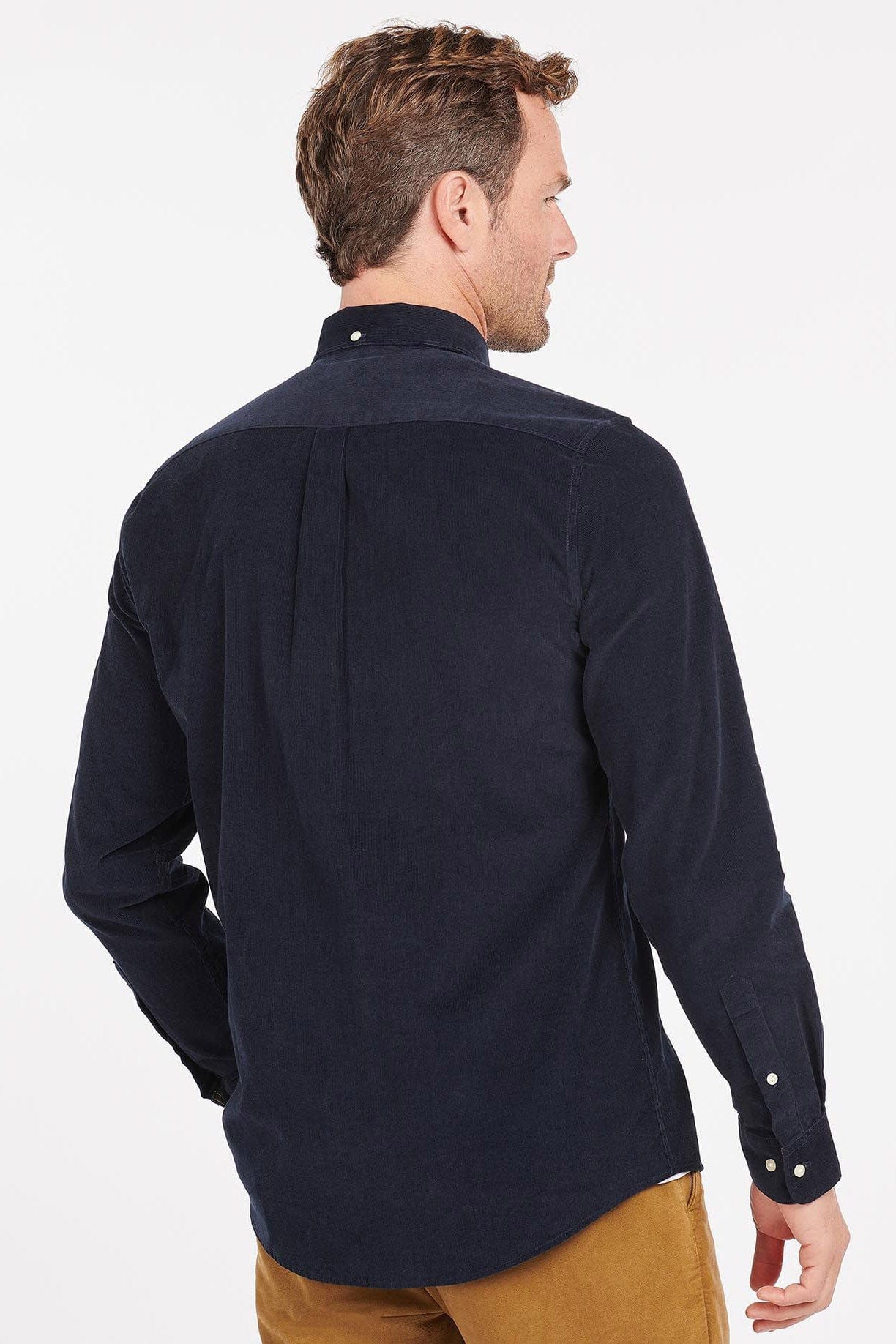 Ramsey Tailored Checked Shirt - Navy - Image 3