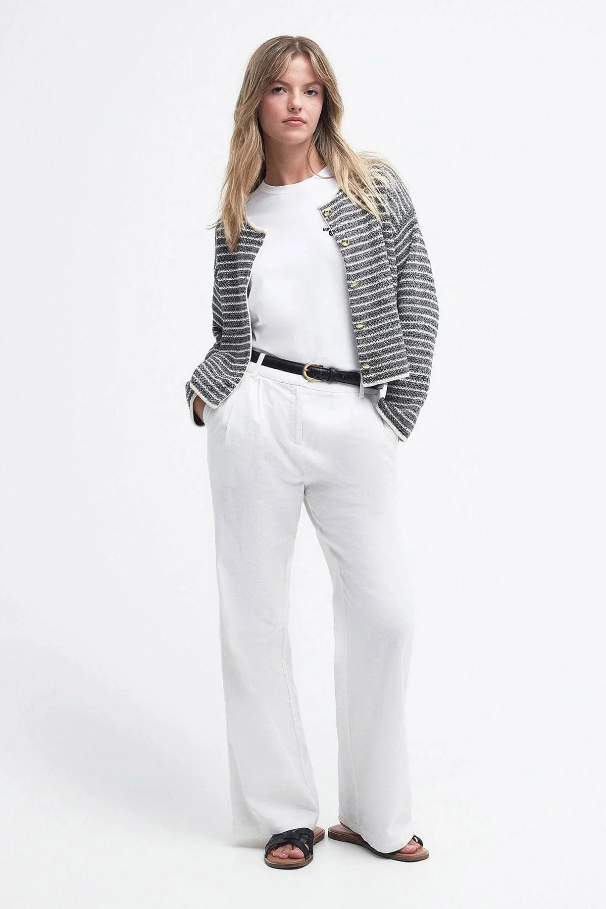 Reil Cardigan - Multi Stripe - Image 6