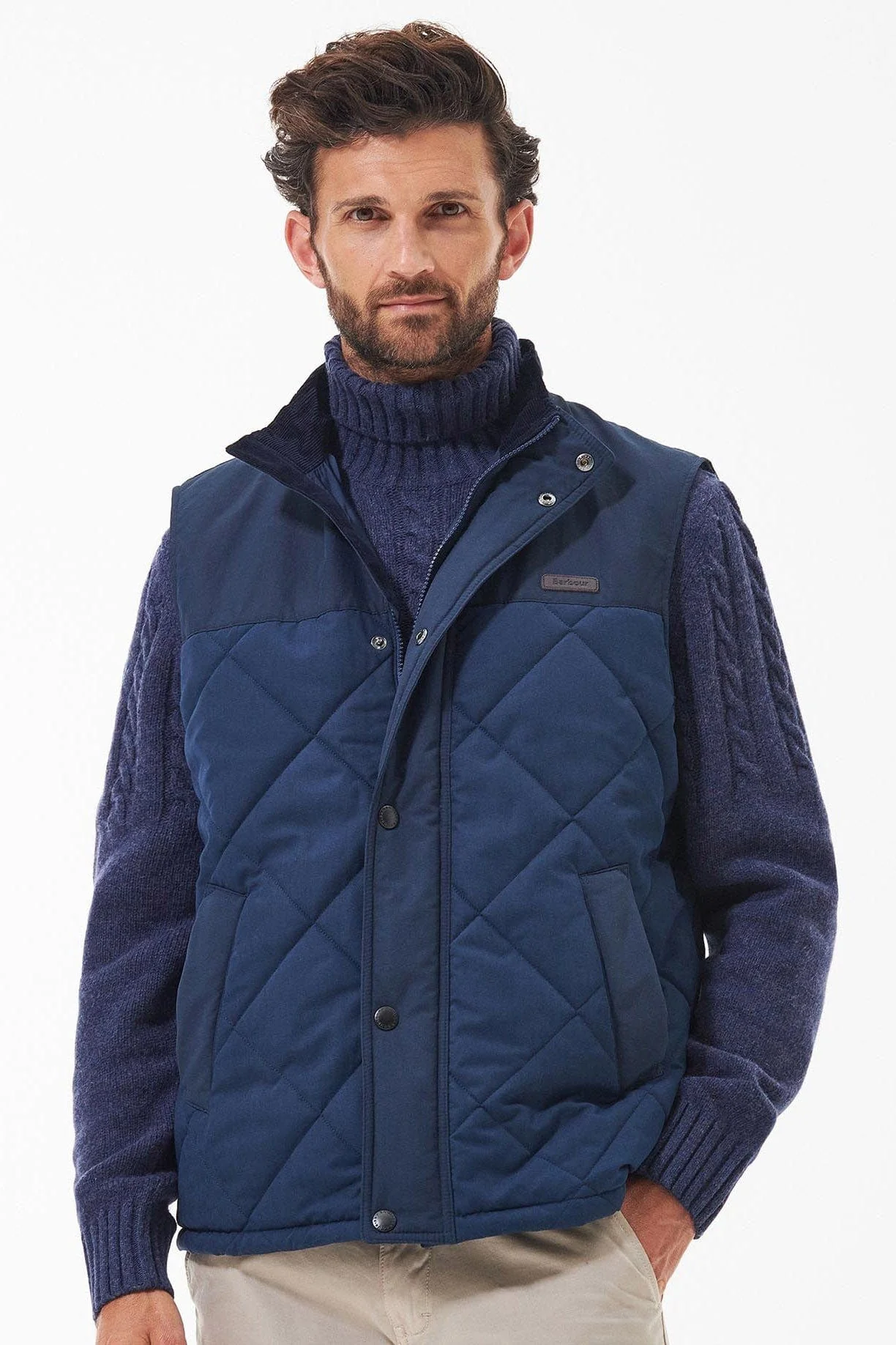 Rennison Gilet - Navy - Image 2