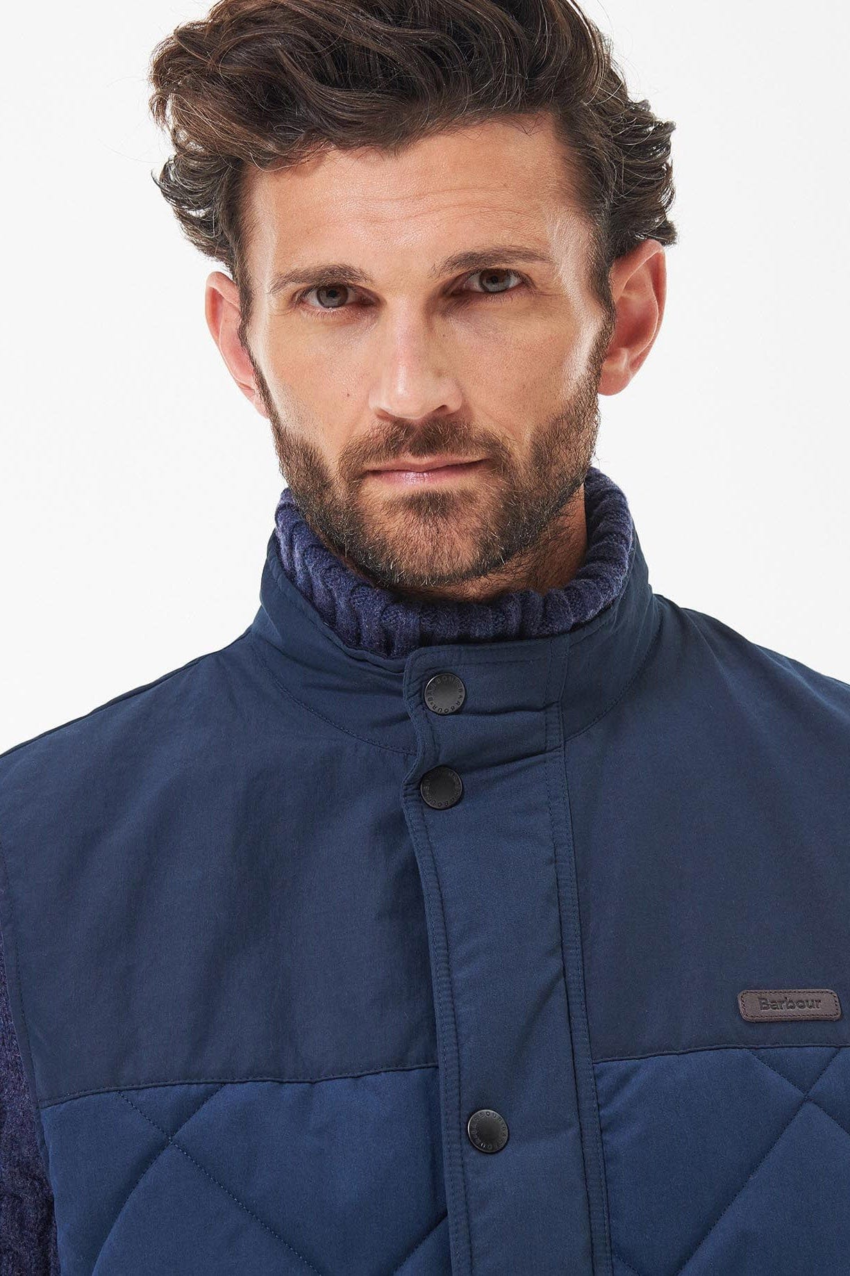 Rennison Gilet - Navy - Image 4