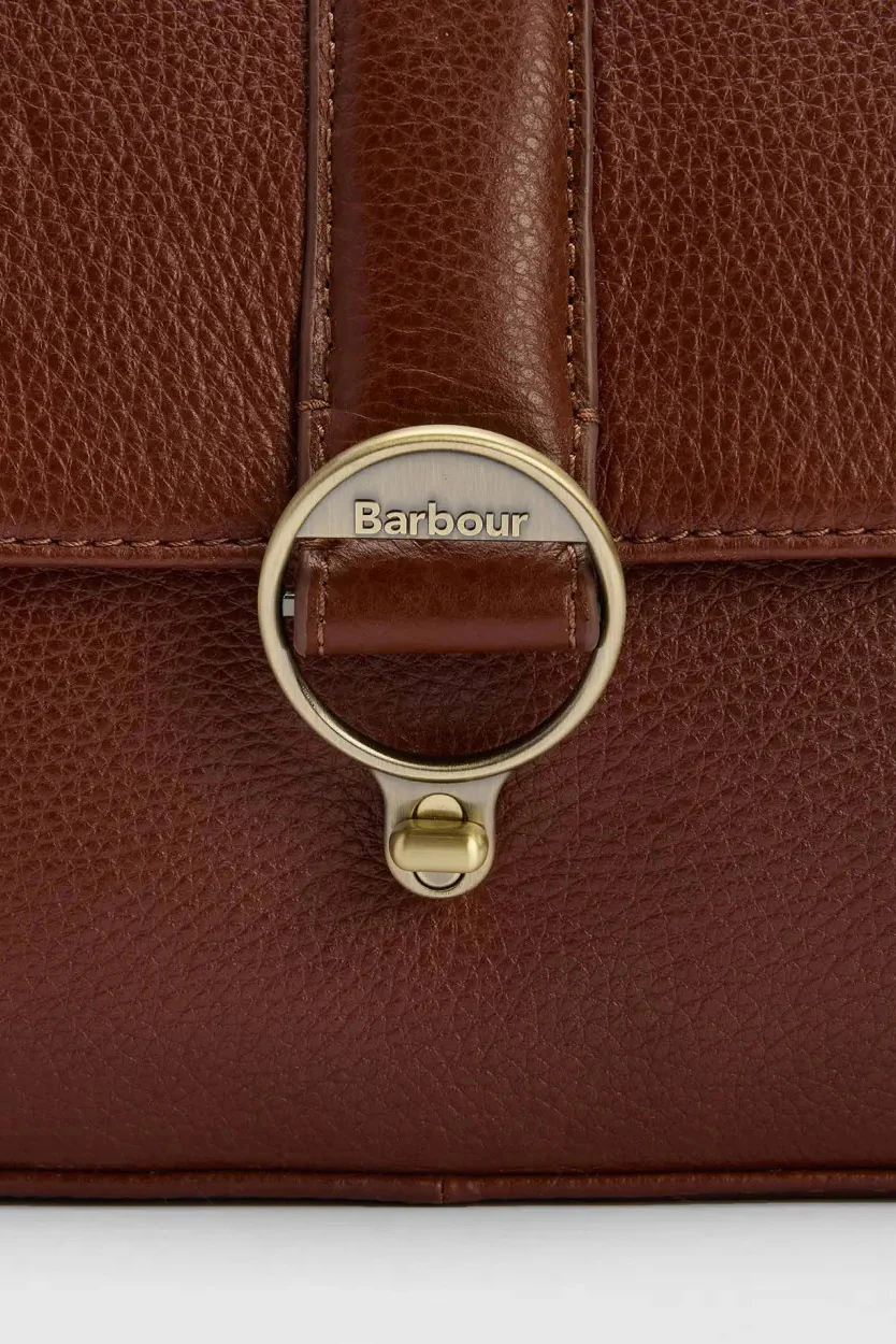 Rosa Leather Crossbody Bag - Brown - Image 5