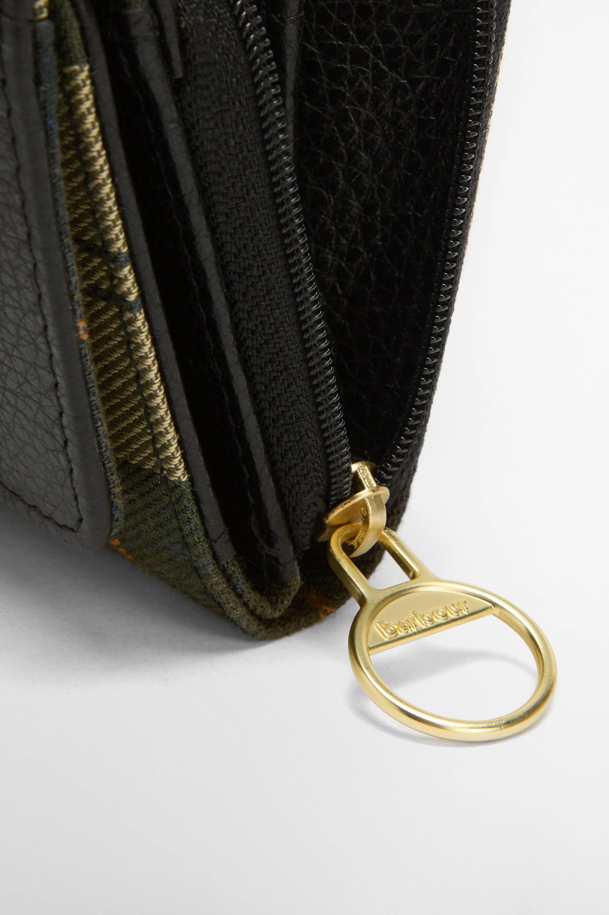Rosa Leather French Purse - Black/Ancient - Image 5