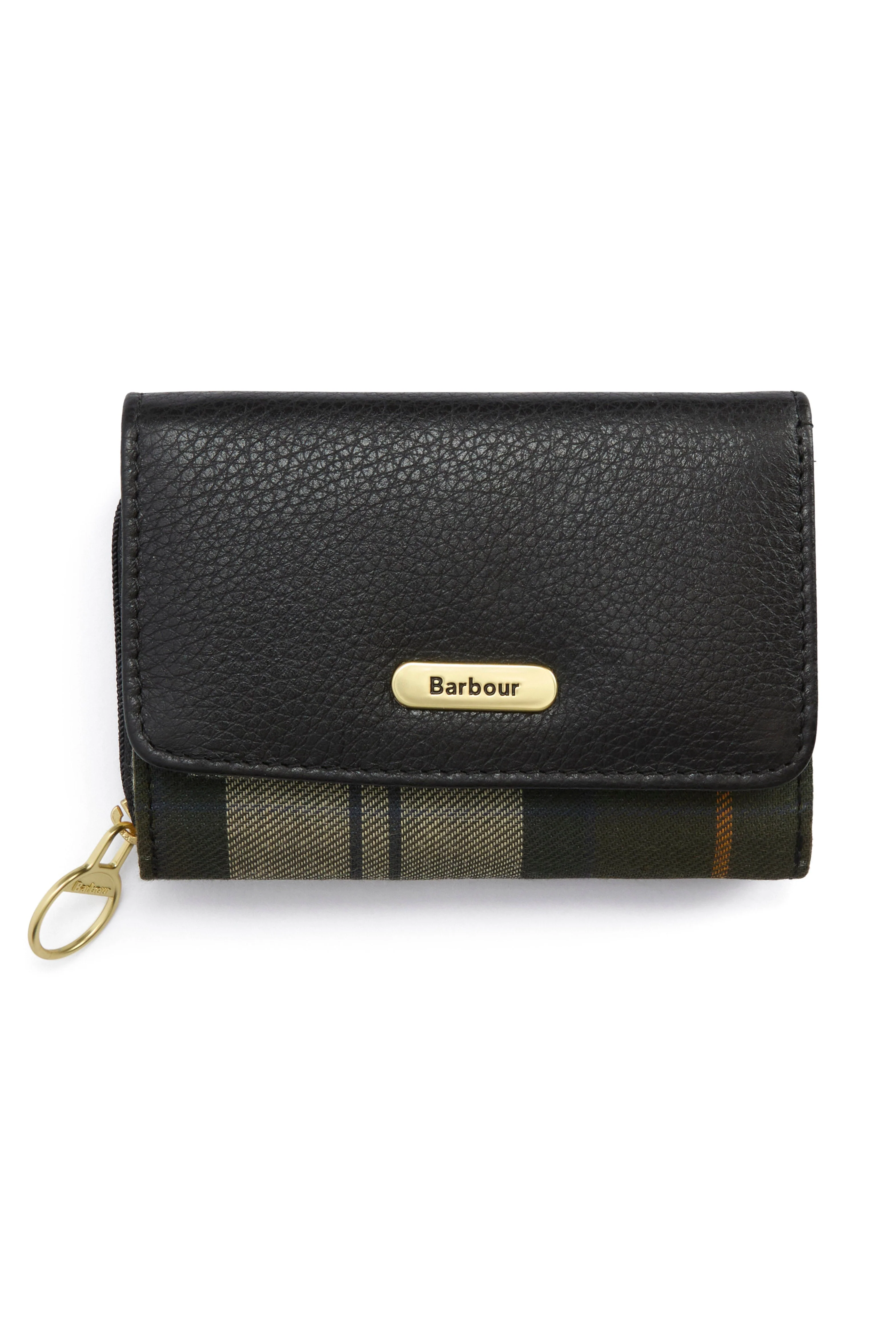 Rosa Leather French Purse - Black/Ancient - Image 6