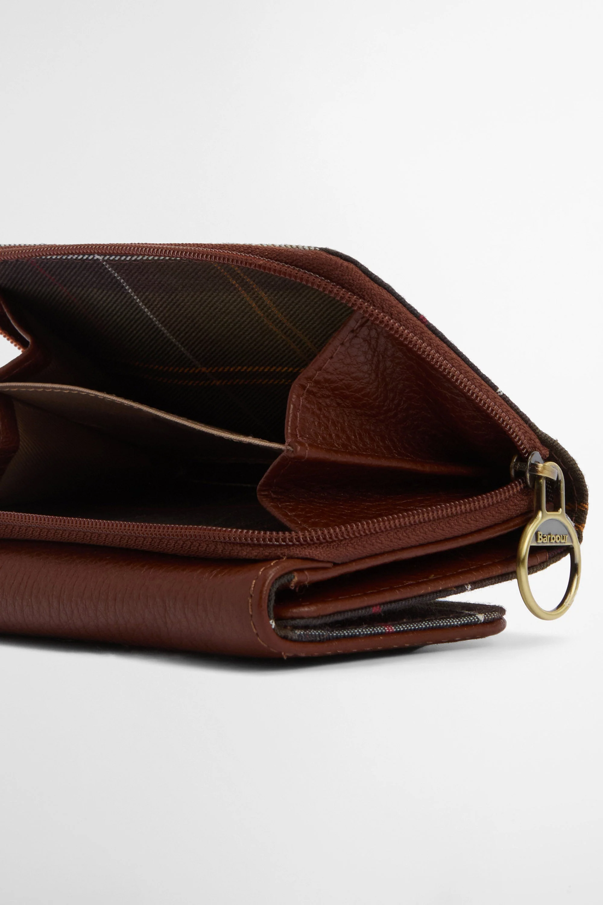 Rosa Leather French Purse - Brown/Classic - Image 5