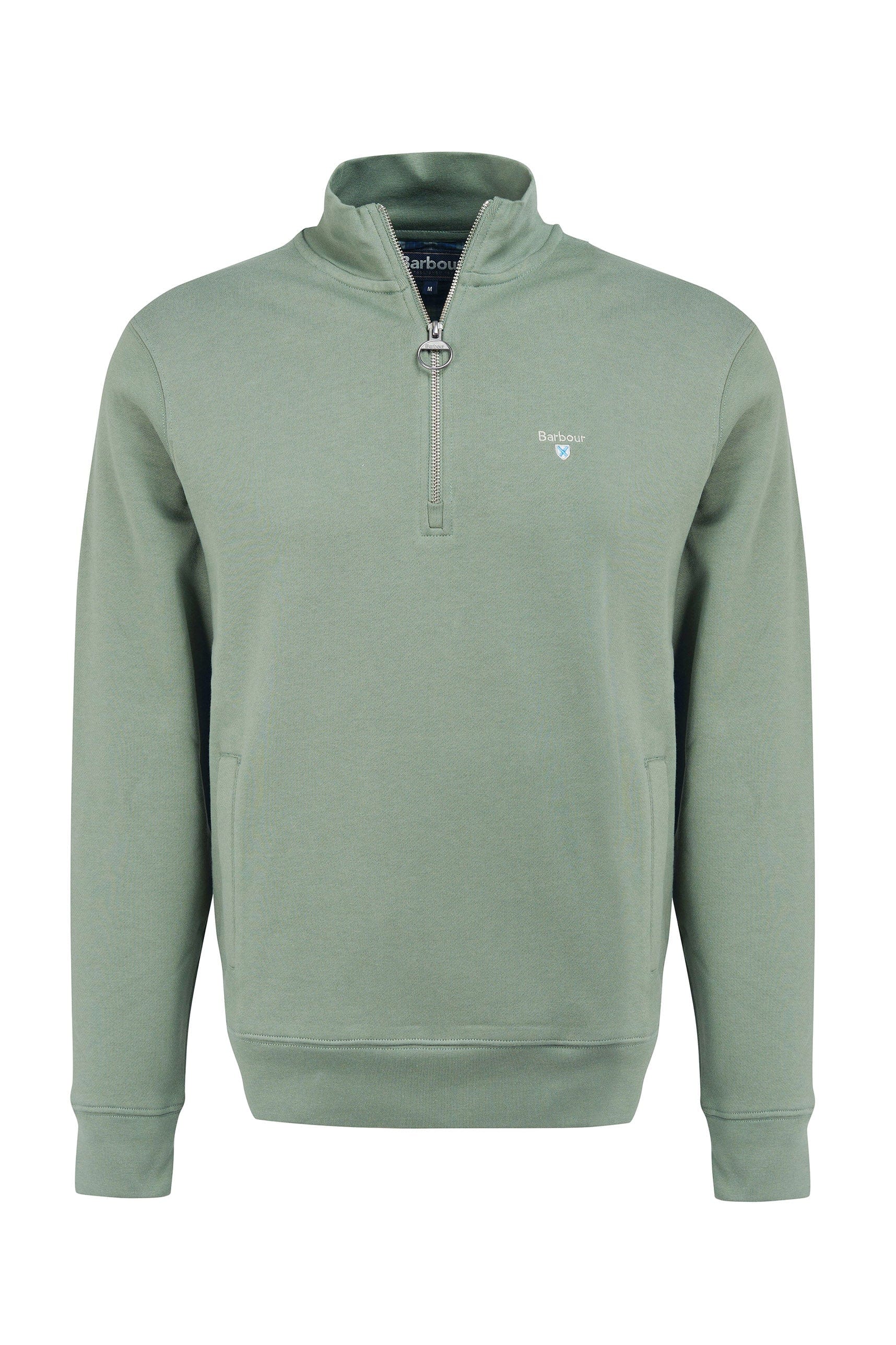 Rothley Half Zip Sweatshirt - Agave Green