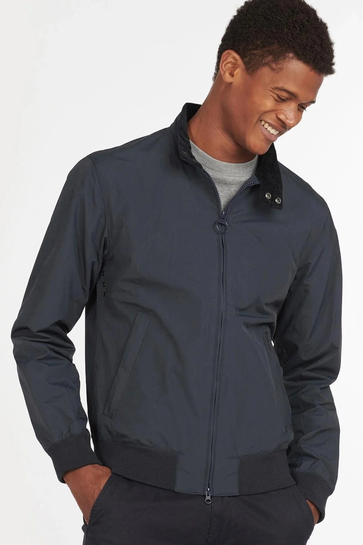 Royston Casual Jacket - Navy - Image 2