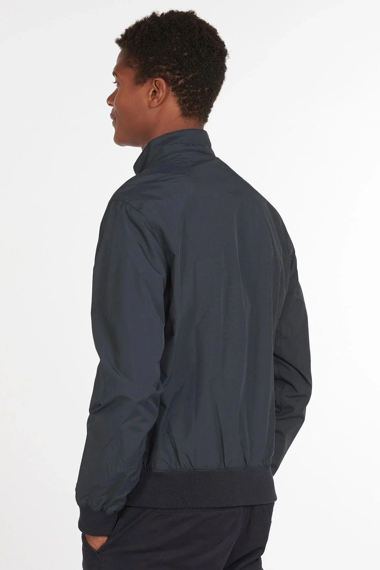 Royston Casual Jacket - Navy - Image 3