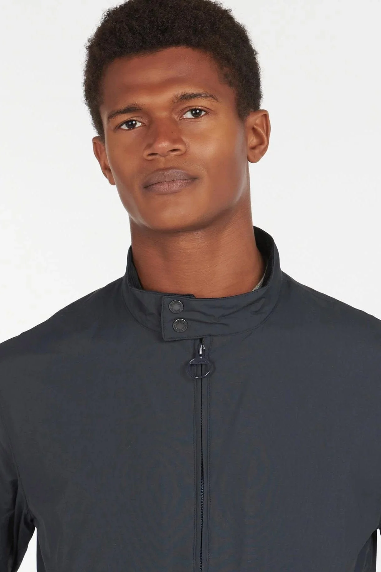 Royston Casual Jacket - Navy - Image 4