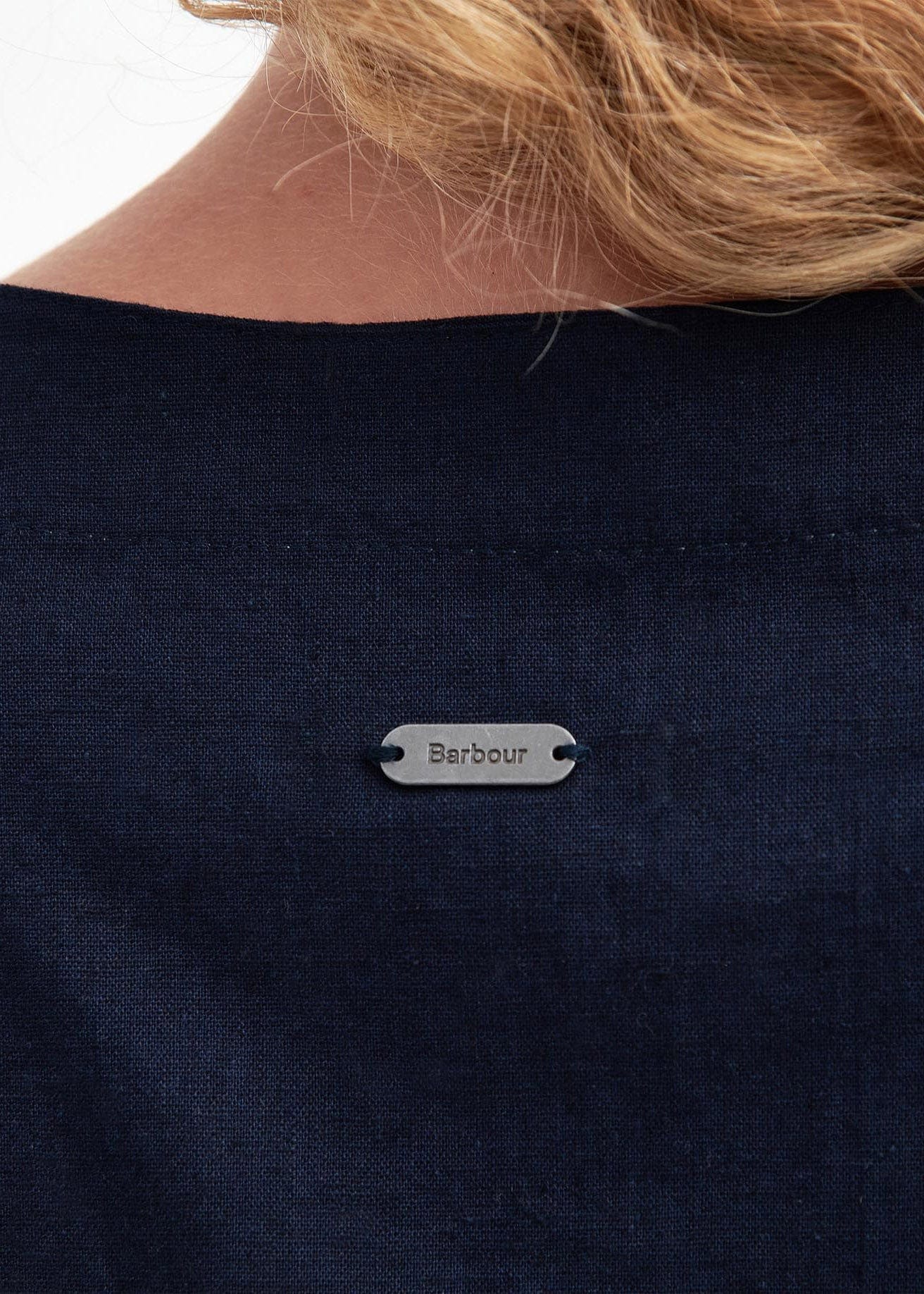 Rutherglen Sleeveless Midi Dress - Classic Navy - Image 6