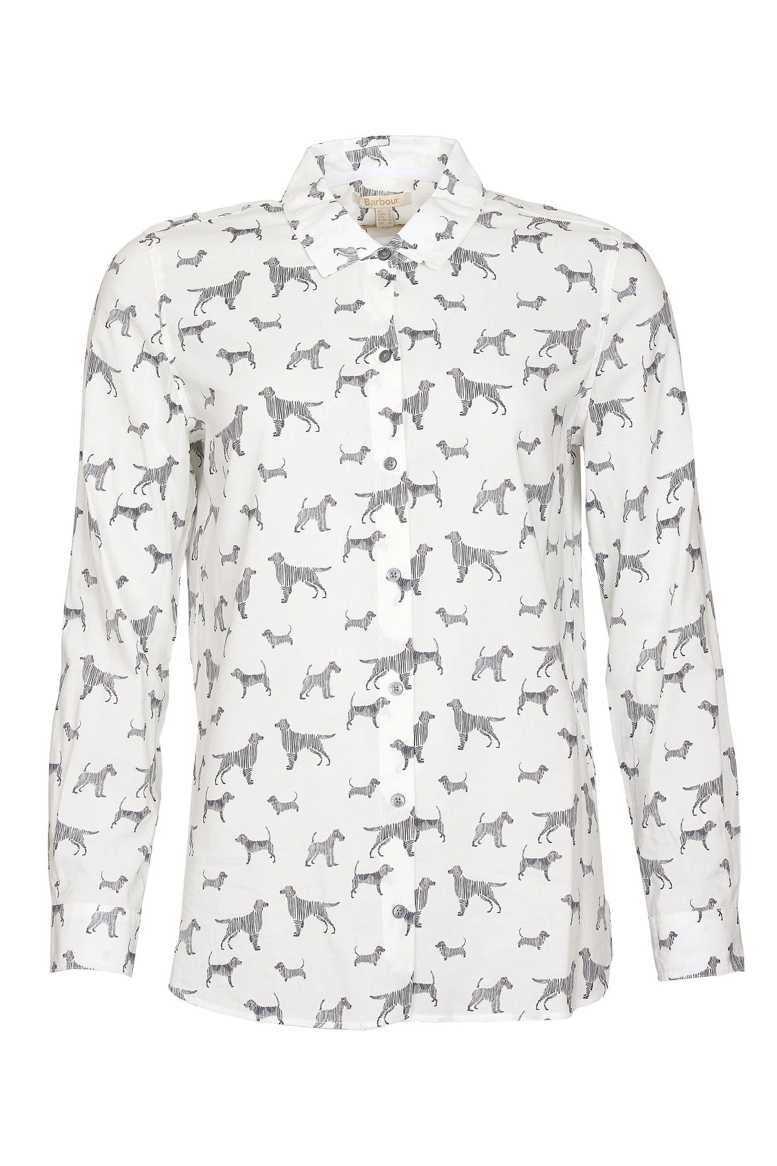 Safari Shirt - Off White Country Print