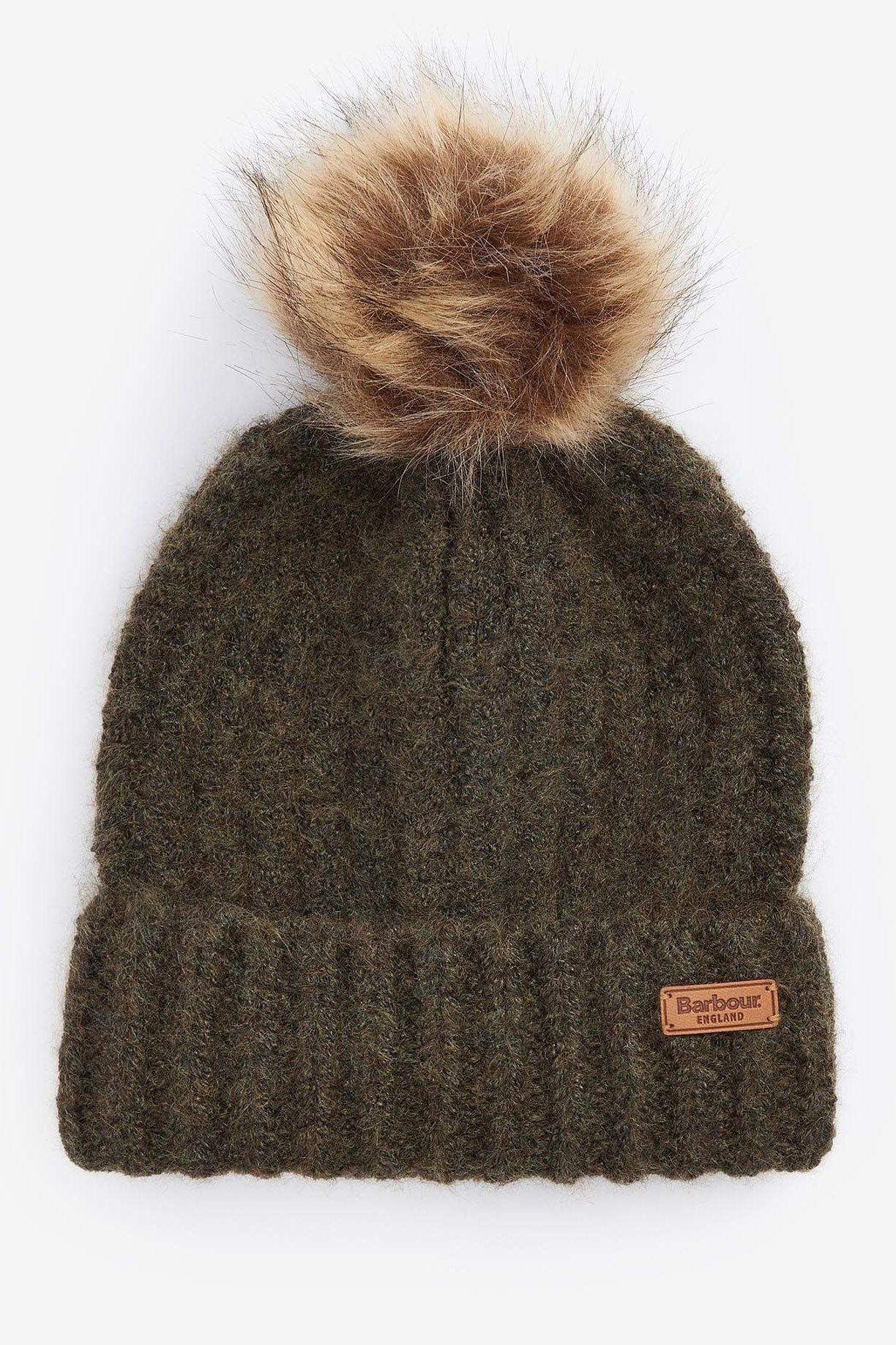Saltburn Beanie And Tartan Scarf Gift Set - Ancient Loden - Image 4