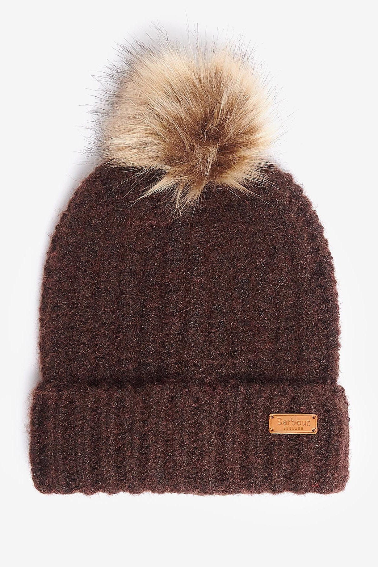 Saltburn Beanie & Tartan Scarf Gift Set - Chocolate - Image 4