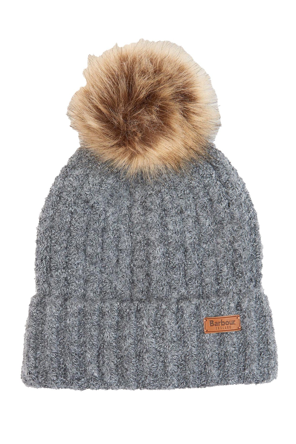 Saltburn Beanie & Tartan Scarf Gift Set - Grey Rose - Image 3