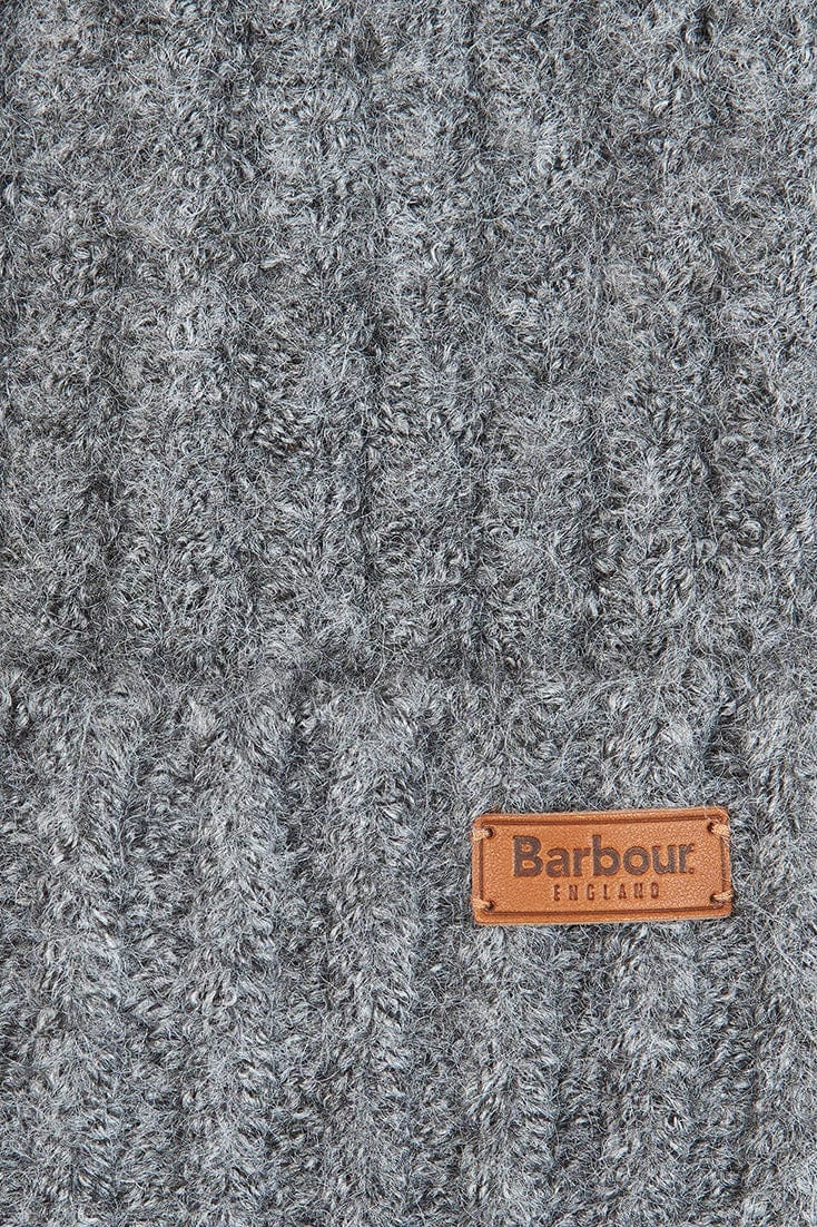 Saltburn Beanie & Tartan Scarf Gift Set - Grey Rose - Image 4