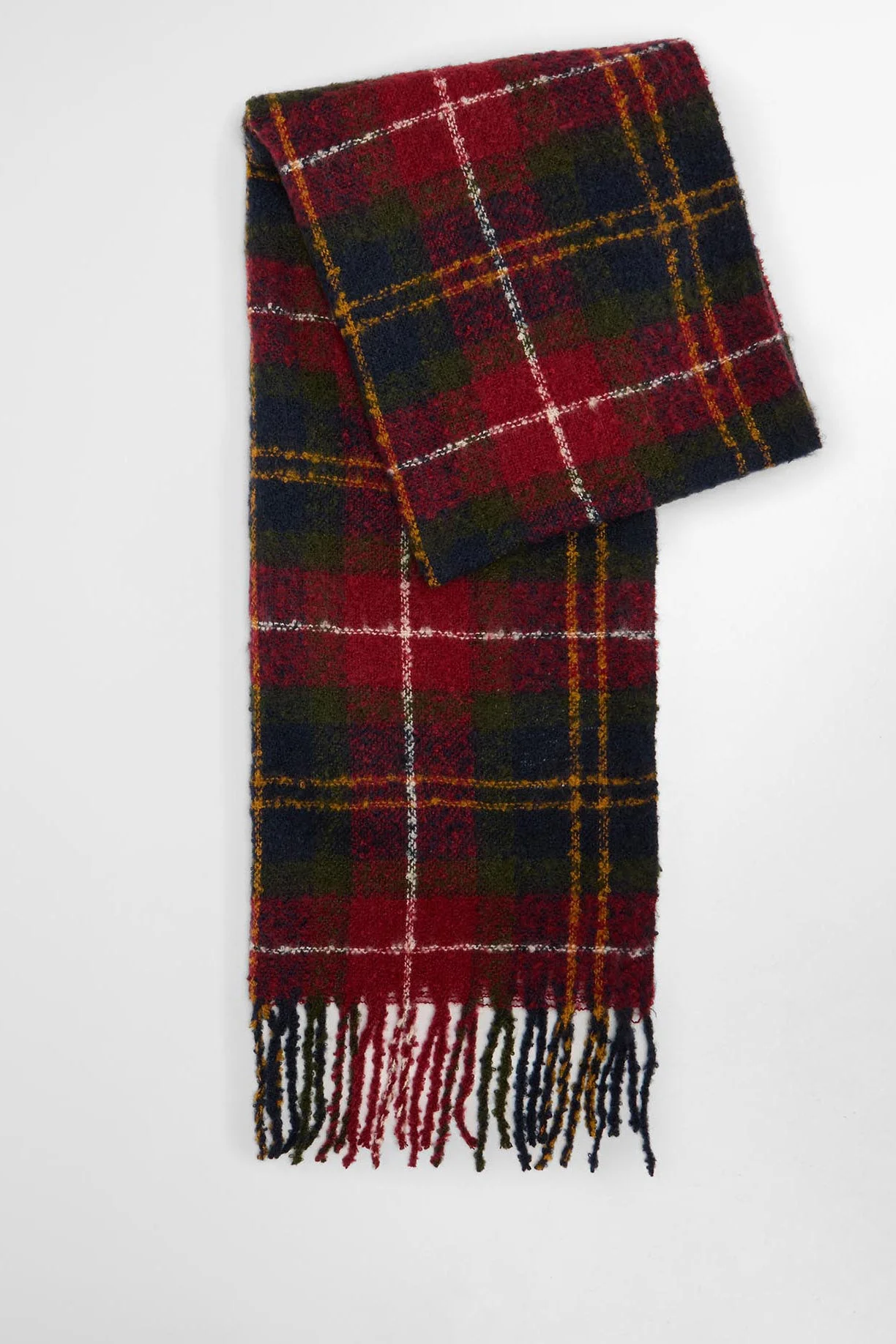 Saltburn Beanie & Tartan Scarf Gift Set - Winterberry Tartan - Image 2