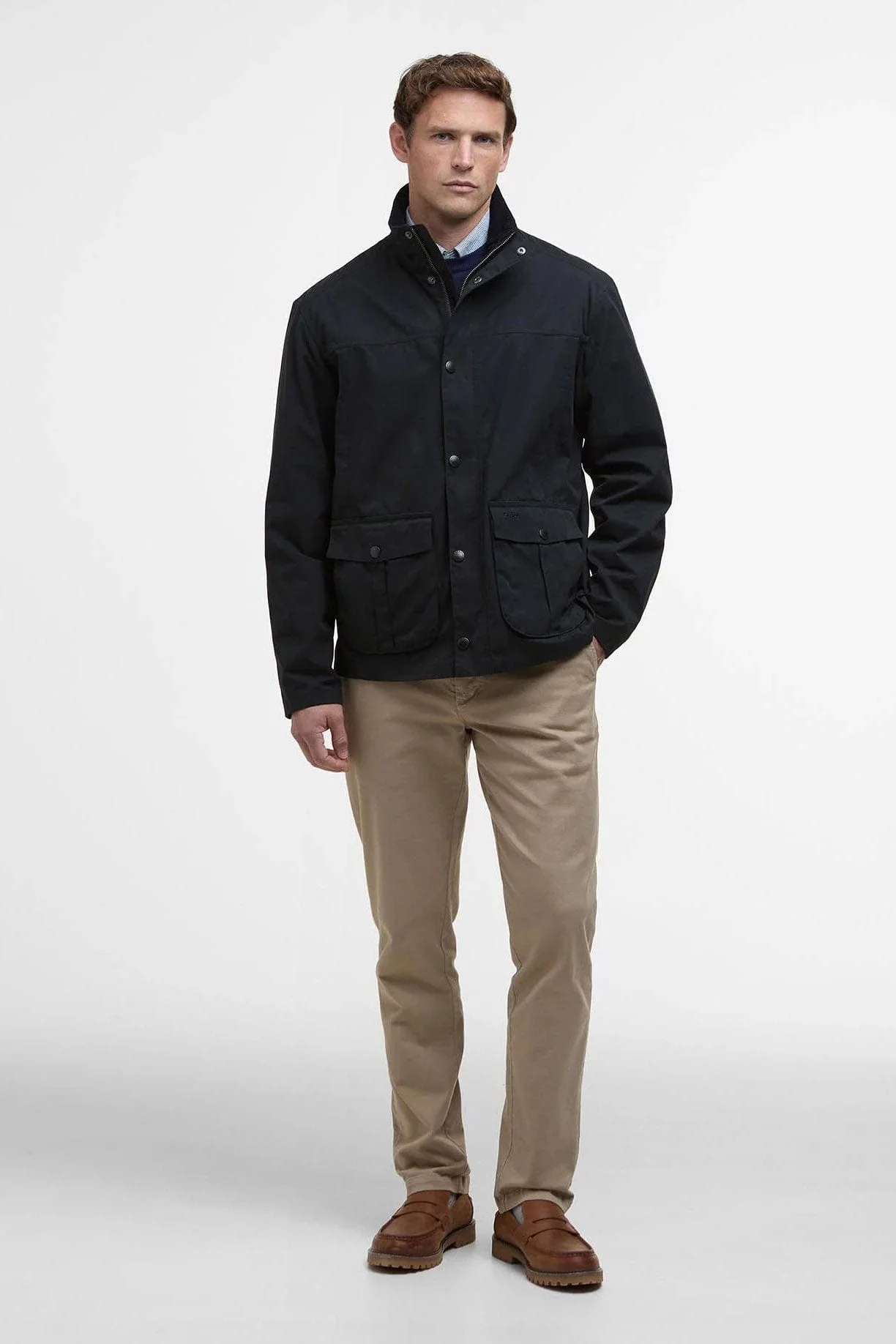 Sander Casual Jacket - Navy - Image 5