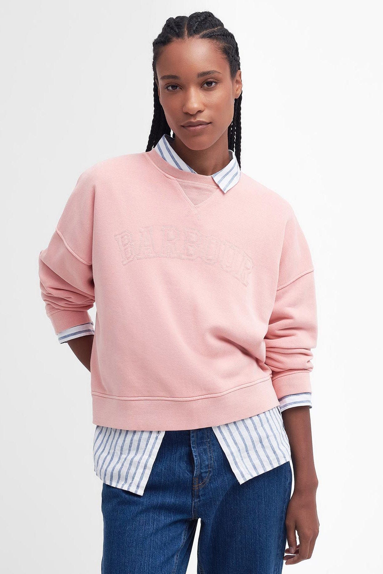 Sandgate Sweatshirt - Shell Pink - Image 2