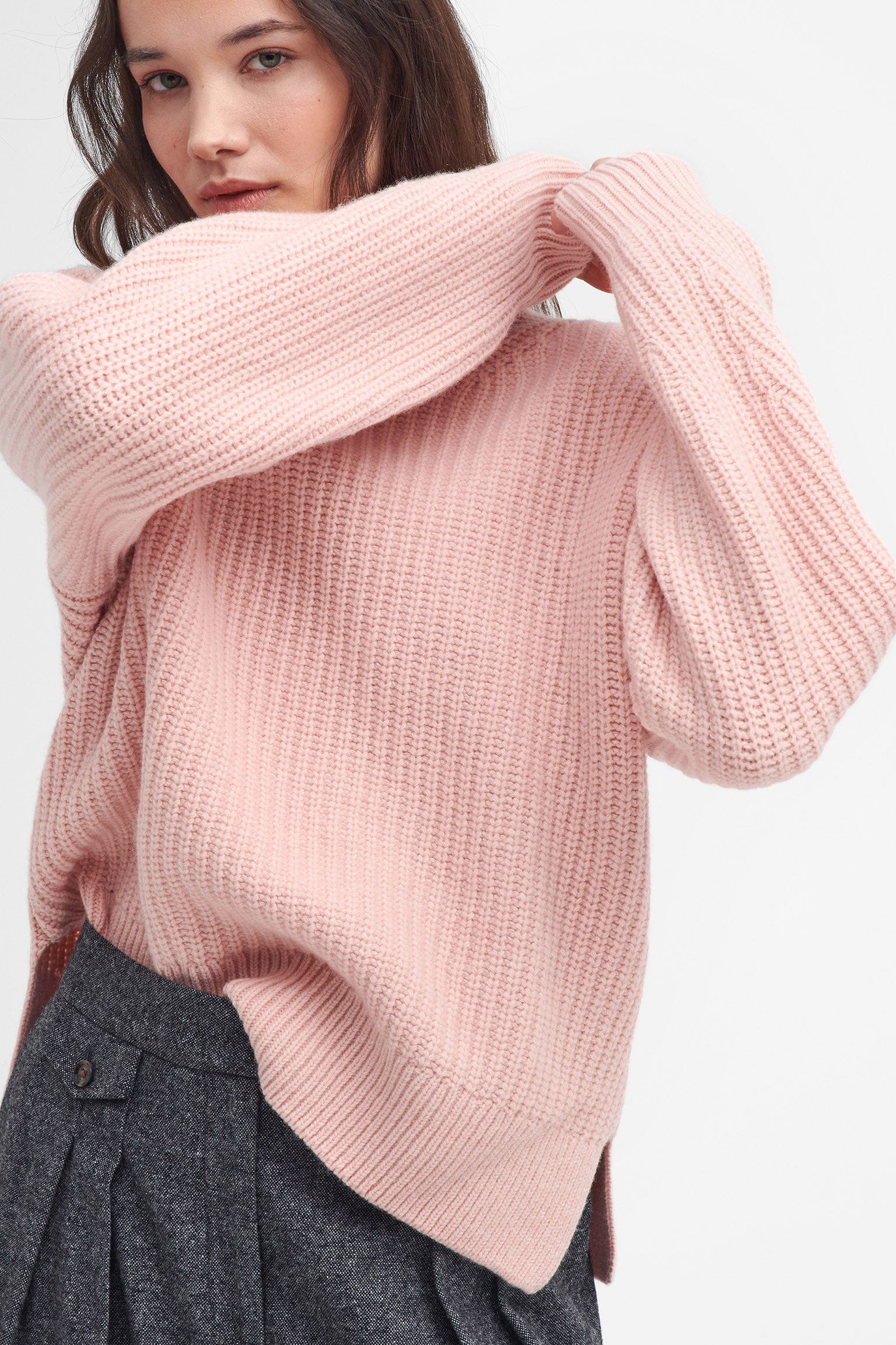 Scarlett Knitted Jumper - Mahogany Rose - Image 7