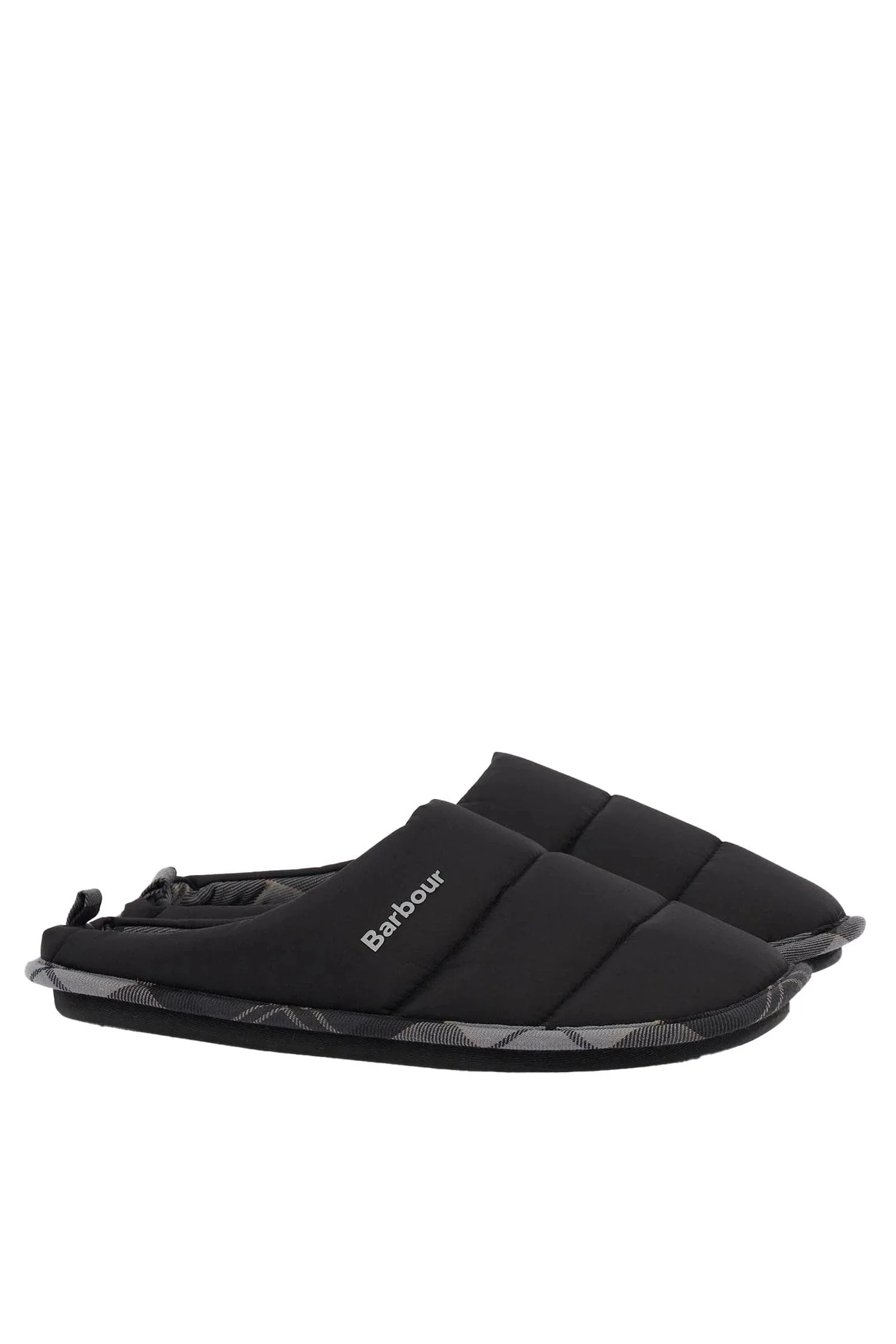 Scott Quilted Slippers - Black - Image 2