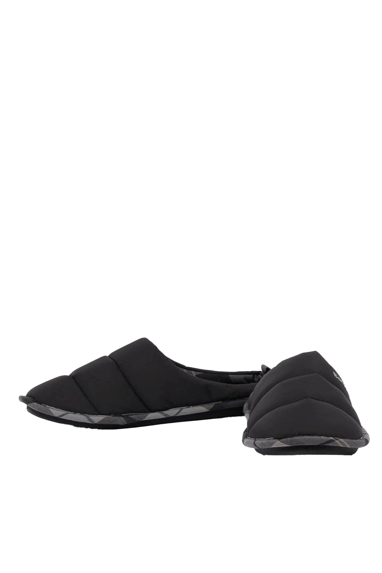 Scott Quilted Slippers - Black - Image 3