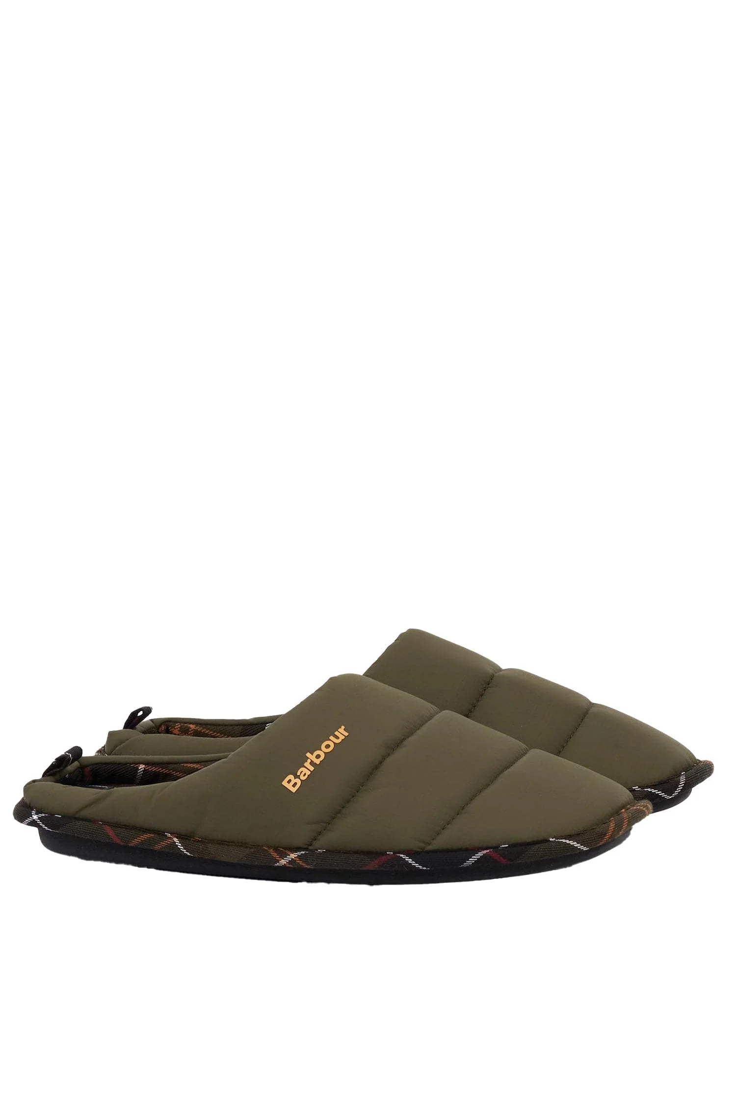 Scott Quilted Slippers - Olive - Image 2