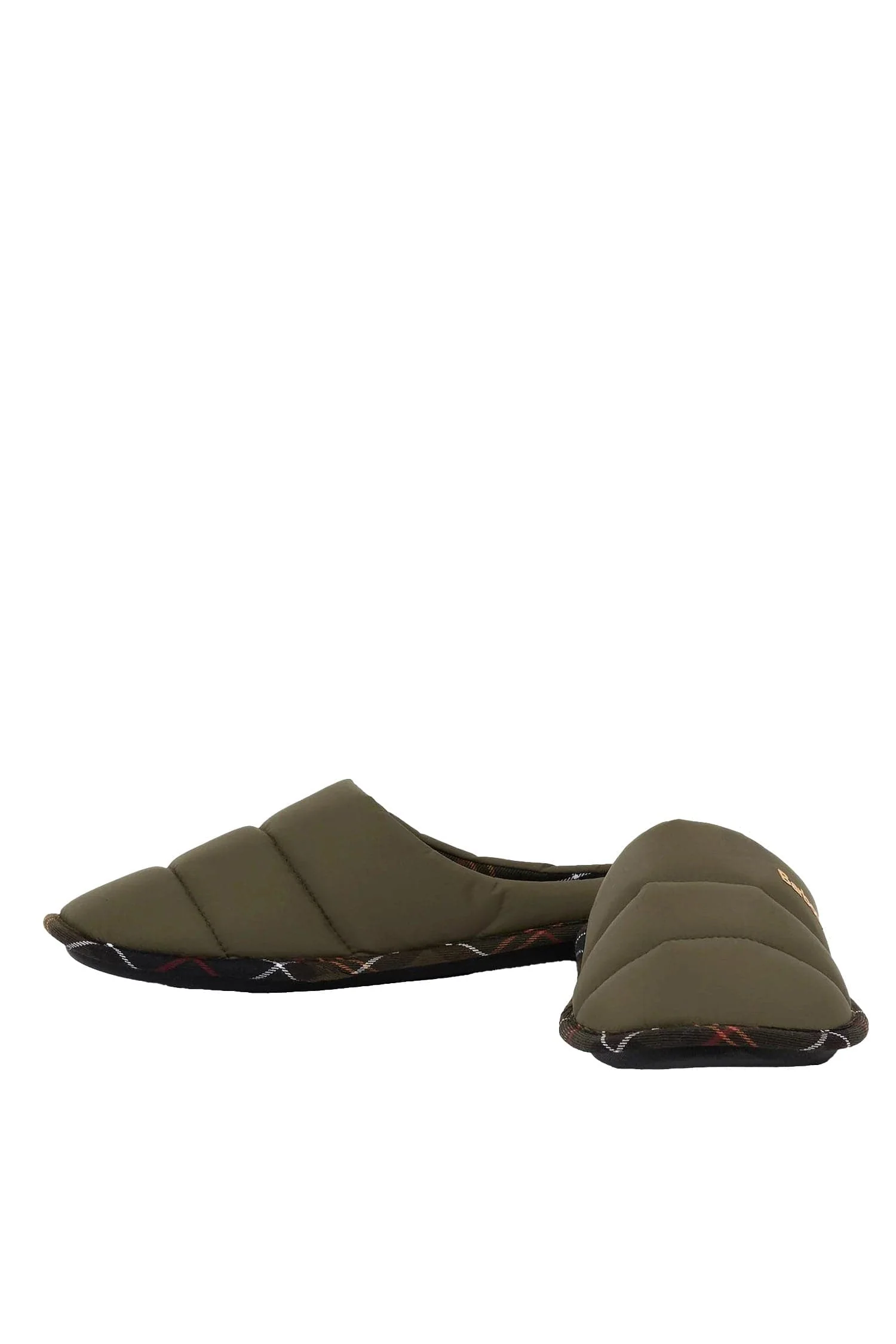 Scott Quilted Slippers - Olive - Image 3