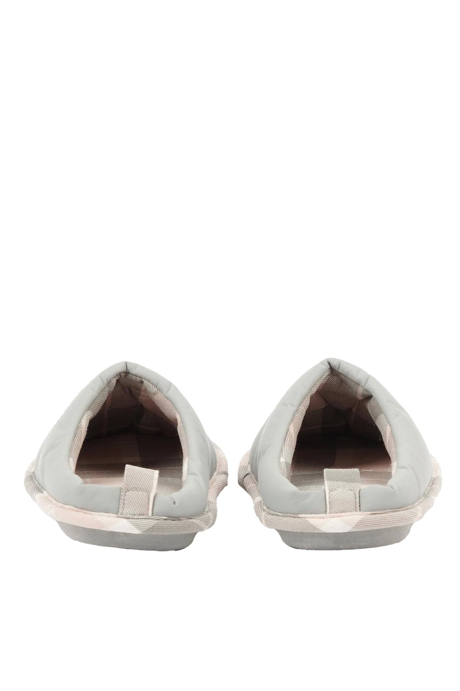 Scottie Quilted Slippers - Grey - Image 5