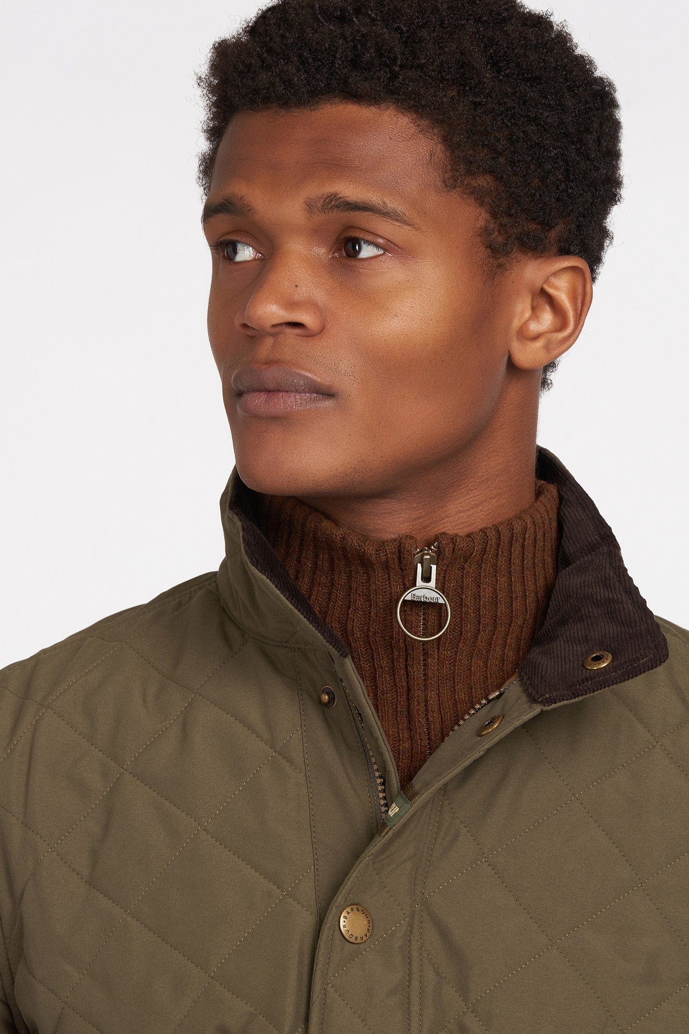 Shoveler Quilted Jacket - Army Green - Image 5